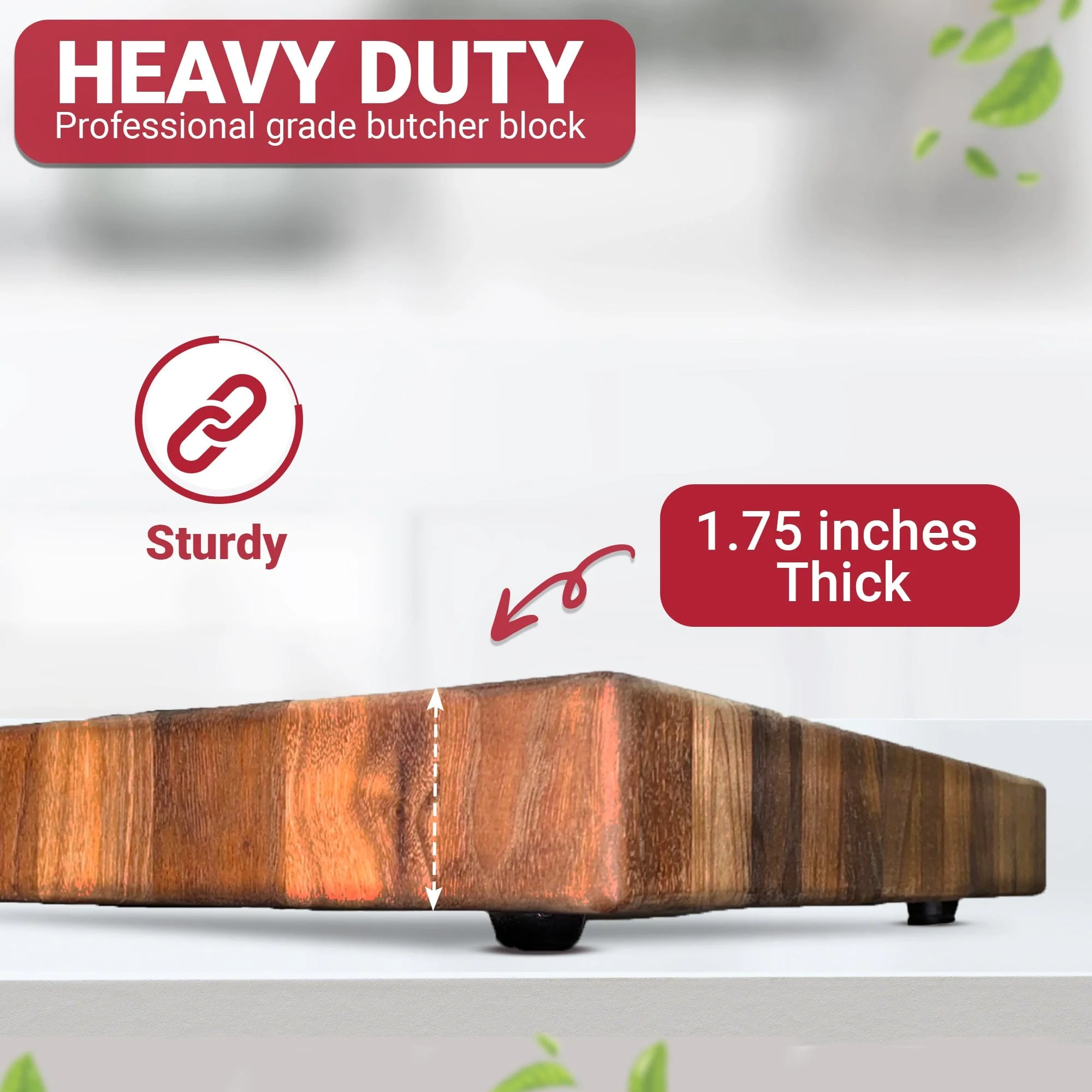 Extra Large Walnut Wood End Grain Cutting Board - Image 11