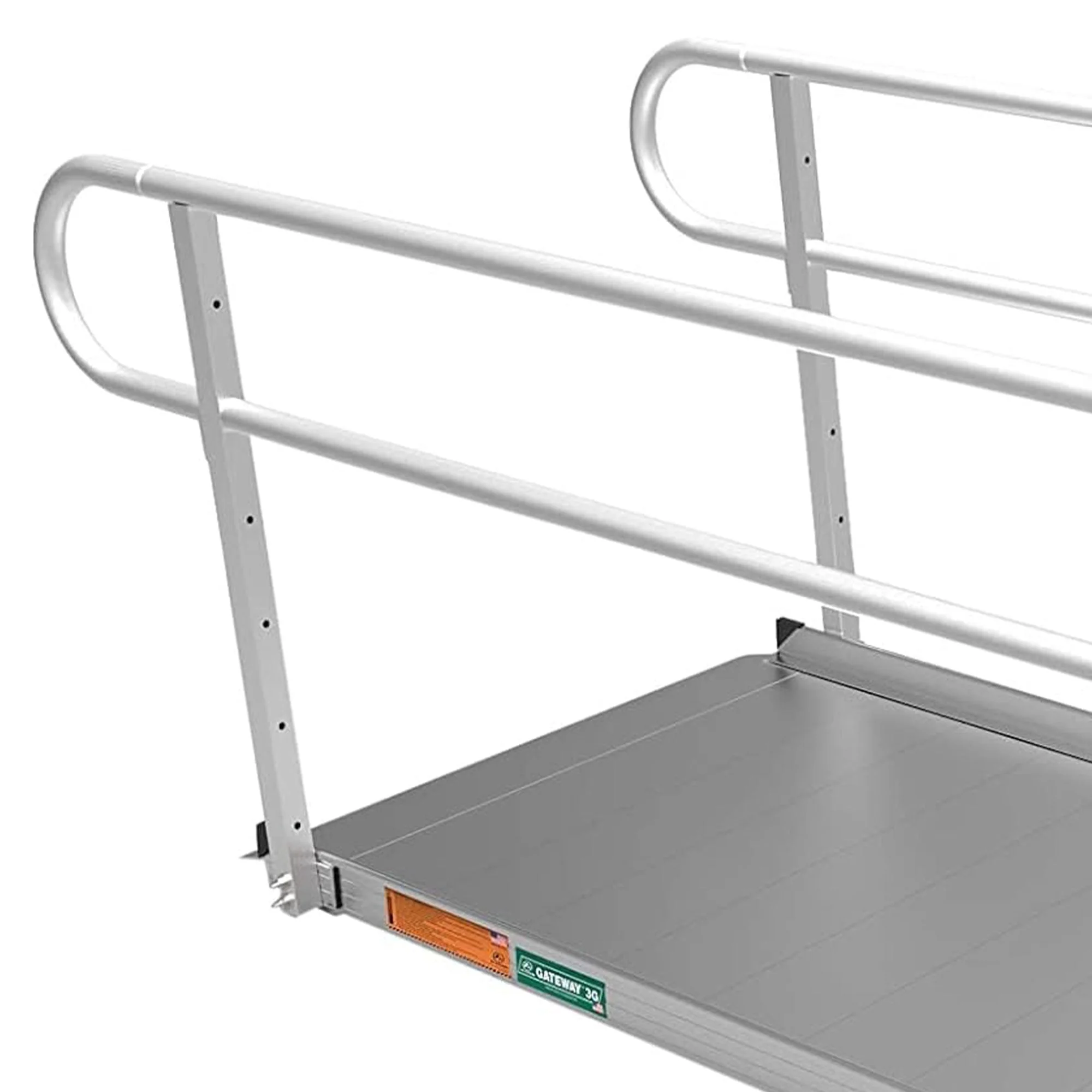 EZ-ACCESS GATEWAY 3G 6 Foot Aluminum Portable Wheelchair Ramp w/2 Line Handrails - Image 10