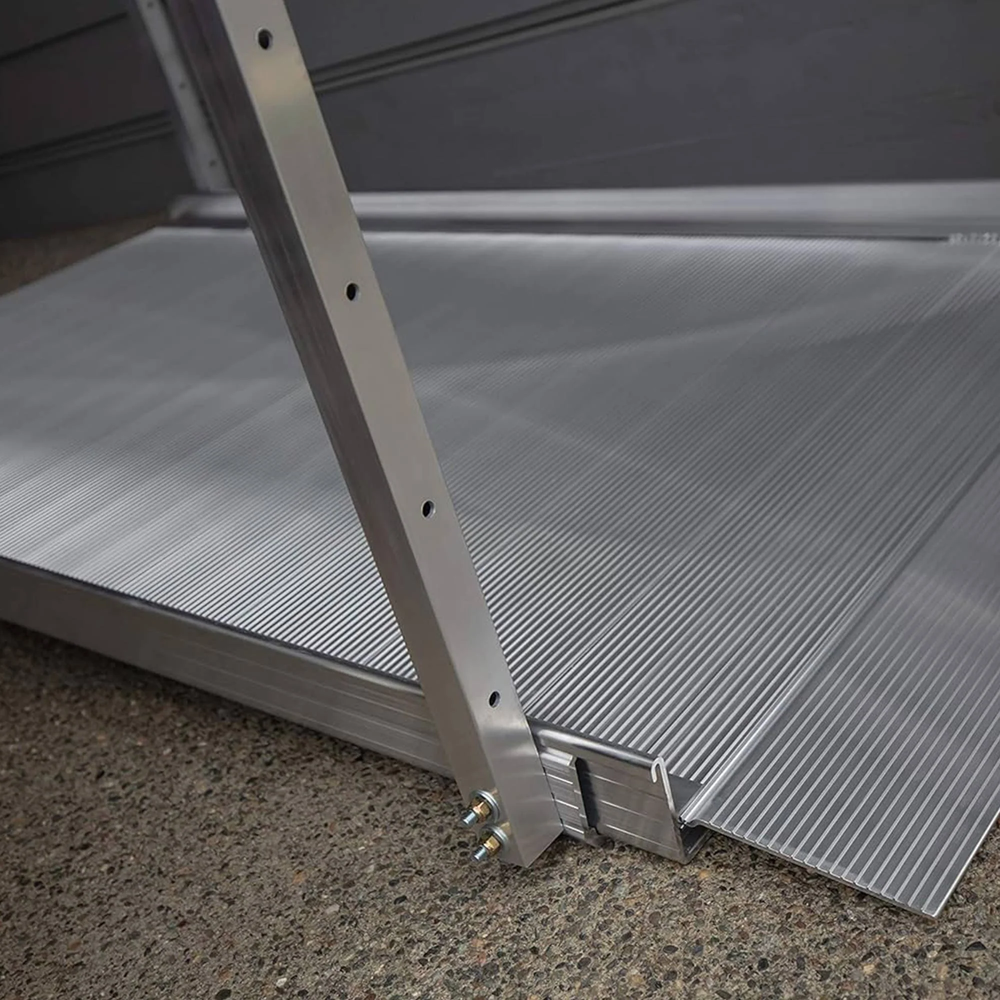 EZ-ACCESS GATEWAY 3G 7 Foot Solid Surface Aluminum Portable Wheelchair Ramp - Image 8