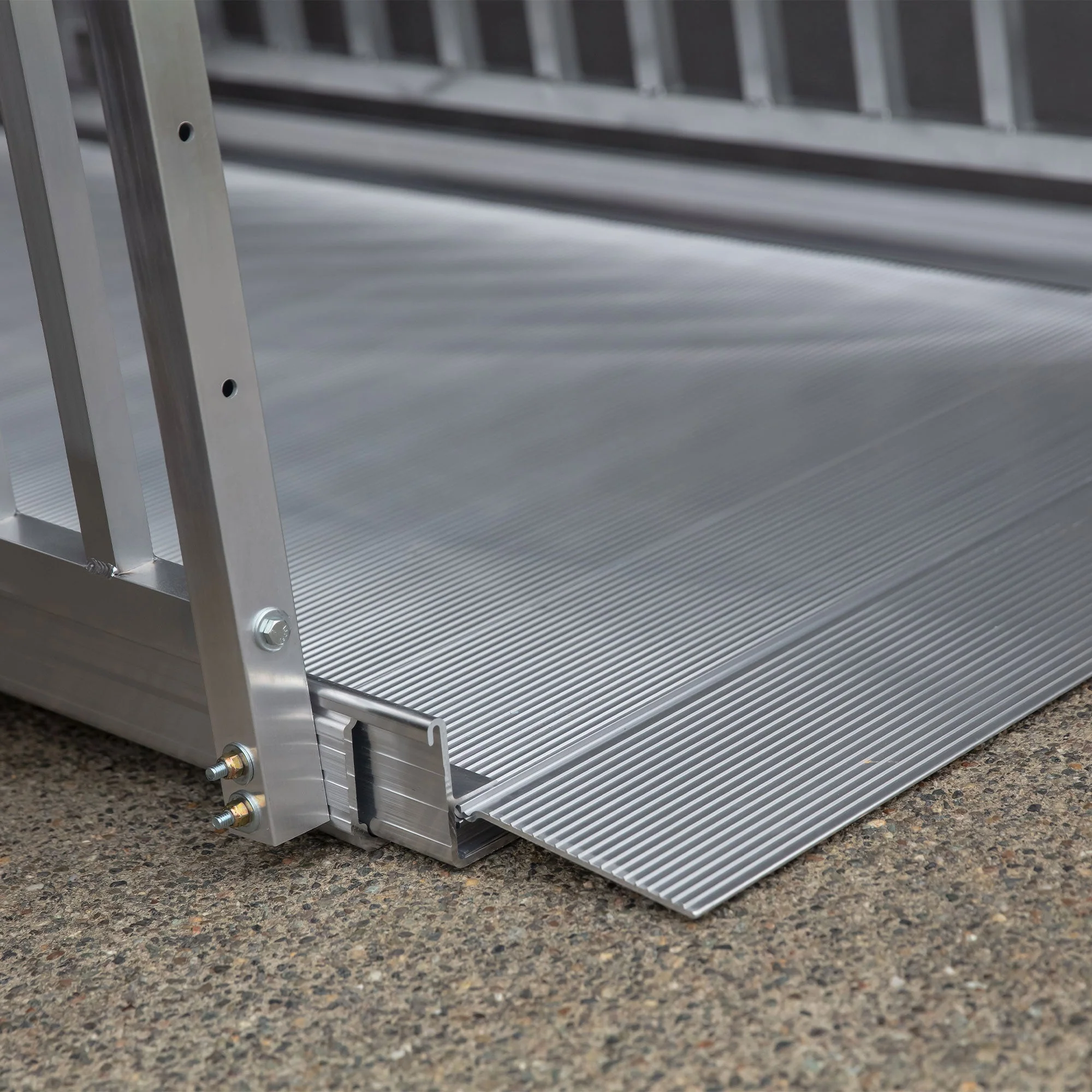 EZ-ACCESS GATEWAY 3G 9 Foot Solid Surface Aluminum Portable Wheelchair Ramp - Image 11