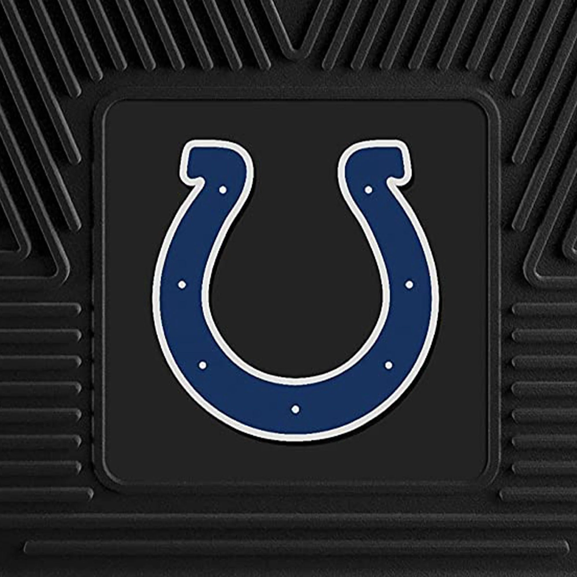 Fanmats 27 x 17" Vinyl Front Row Car Floor Mat 2 Piece Set, Indianapolis Colts - Image 6