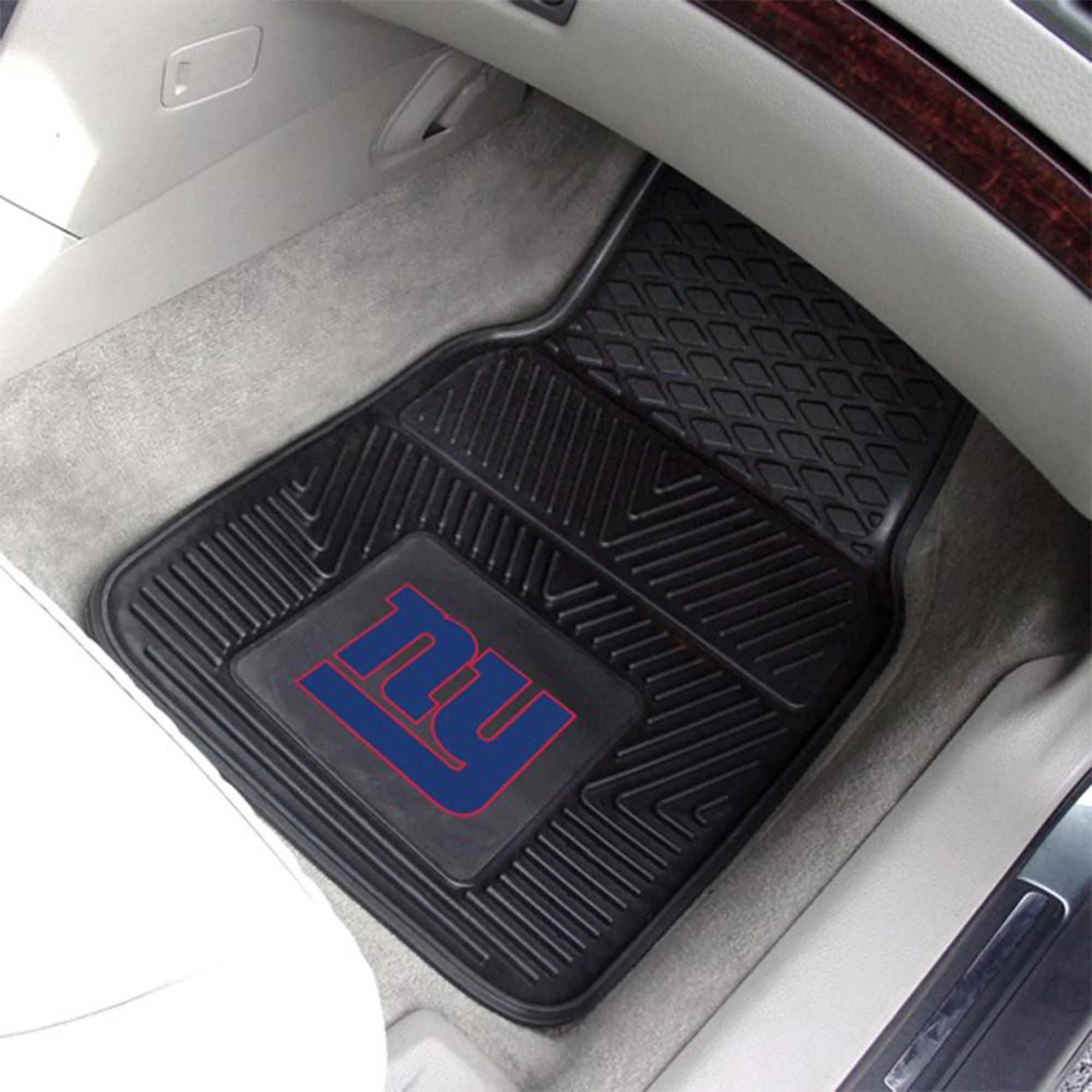 Fanmats 27x17 Inch Vinyl Front Car Floor Mat 2 Piece Set, NFL New York Giants - Image 7