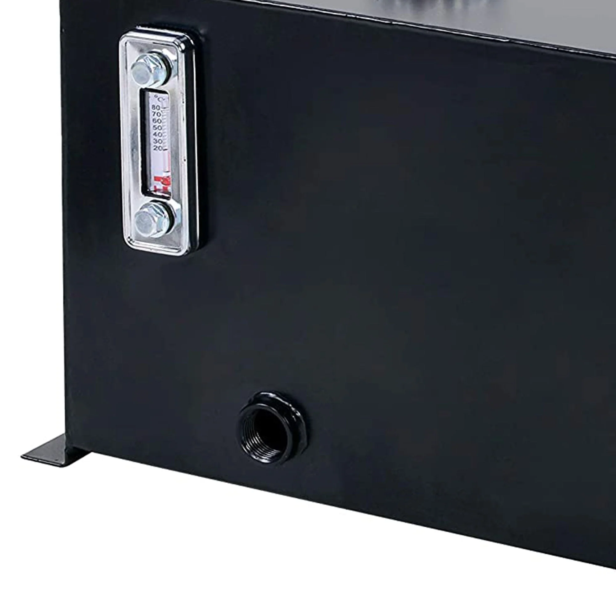 Field Tuff FTF-10GOR 10 Gallon 14 Gauge Steel Hydraulic Reservoir Tank, Black - Image 9