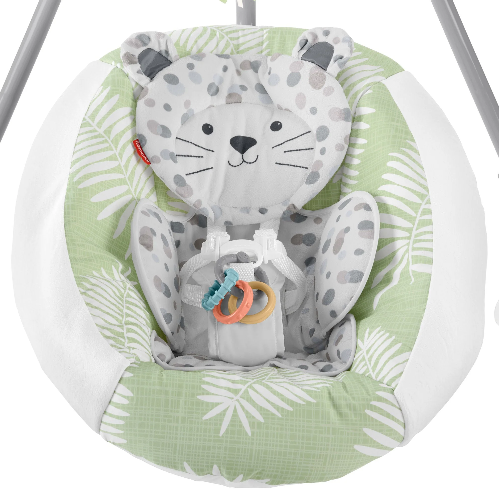 Fisher-Price Snow Leopard Baby Dual Motion Swing with Sounds & Motorized Mobile - Image 6