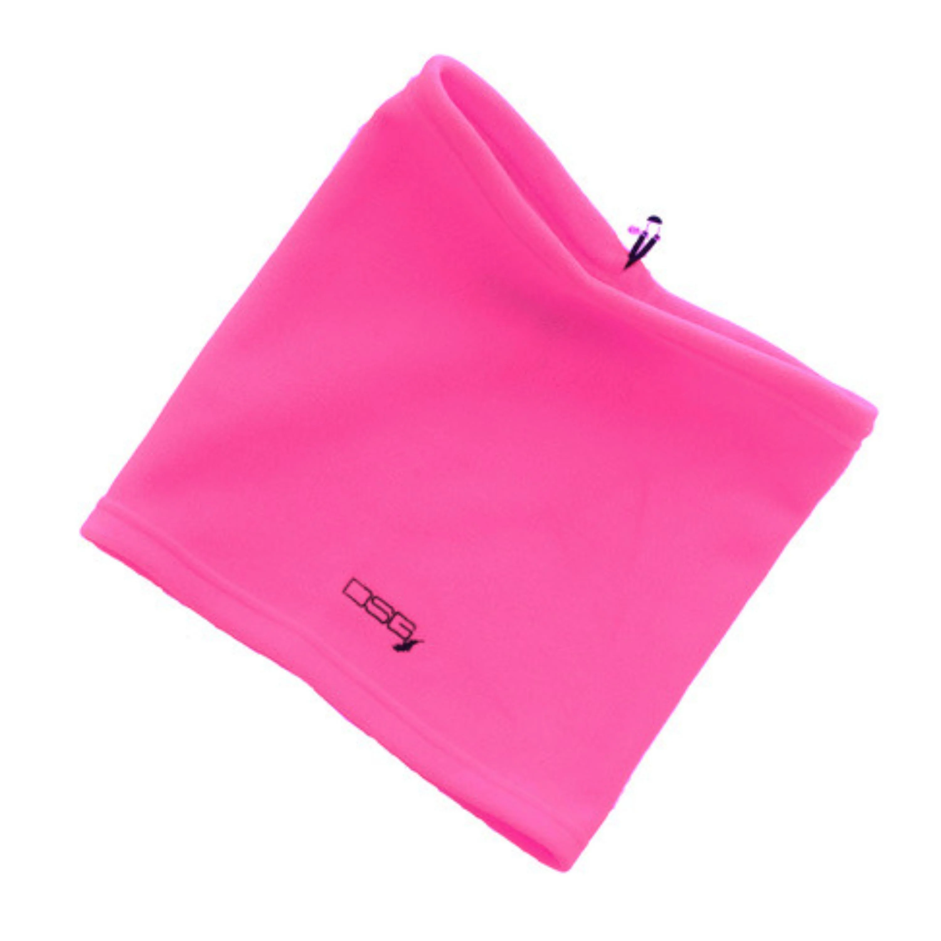 Fleece Neck Warmer - Blaze Pink - Image 2