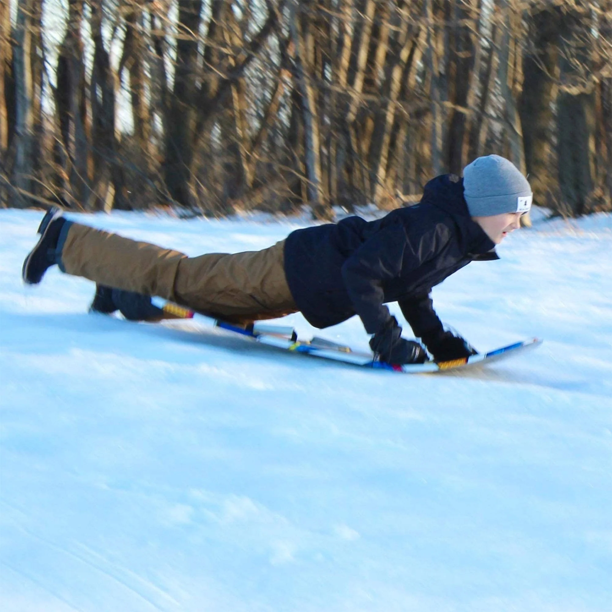 Flexible Flyer Snow Screamer 47 Inch Foam Snow Sled for Kids and Adults (2 Pack) - Image 8
