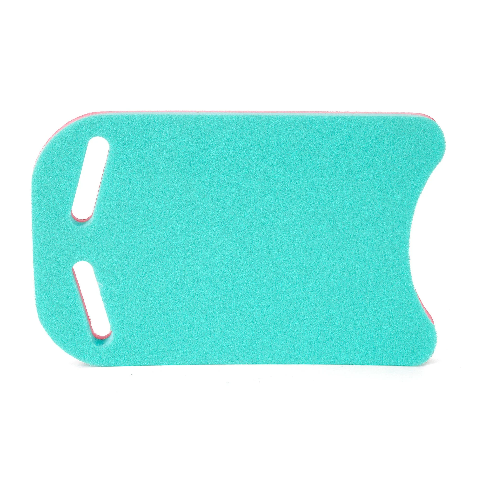 Floatation iQ Universal Pool Training Foam Board Exercise Kickboard, Pink/Teal - Image 2