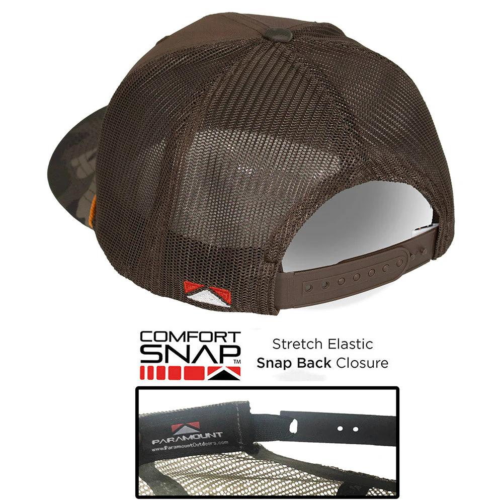 Flying Wood Duck 5-Panel Trucker Hat - Image 3