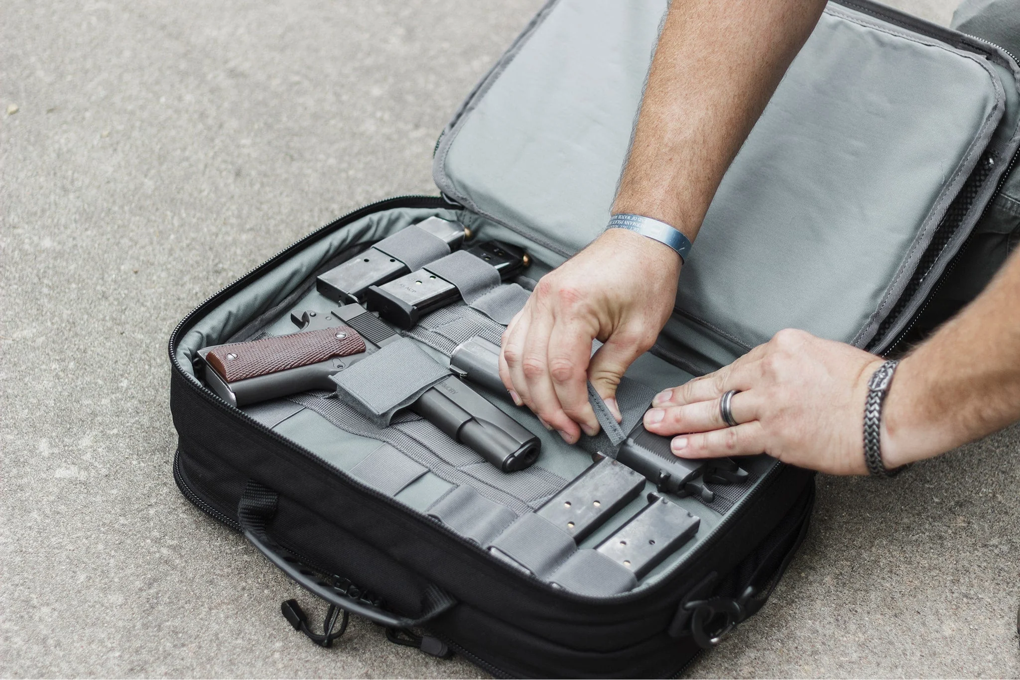 Four Gun Pistol Pack, Range Bag - Image 10