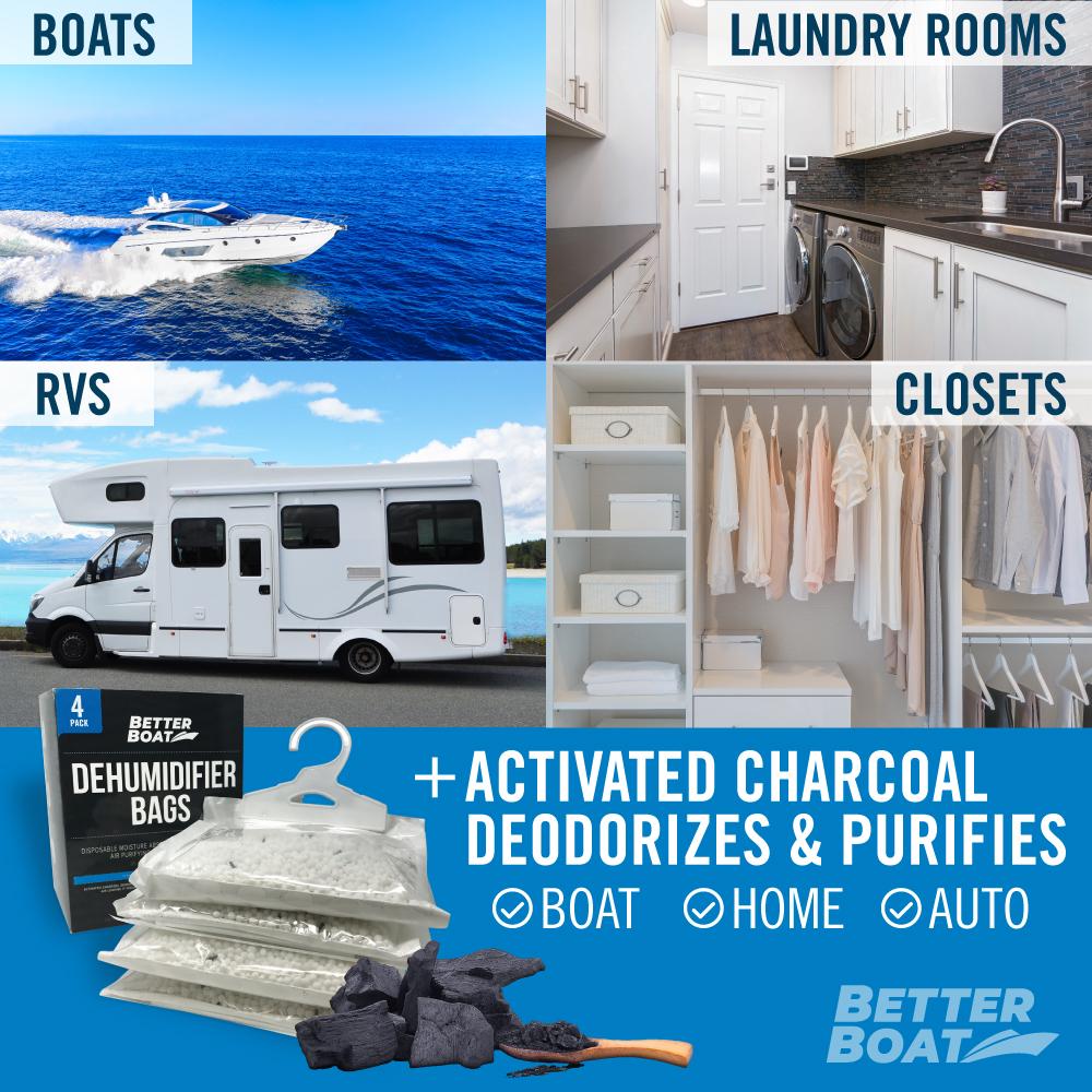 Four Pack Boat Dehumidifier Hanging Bags - Image 2