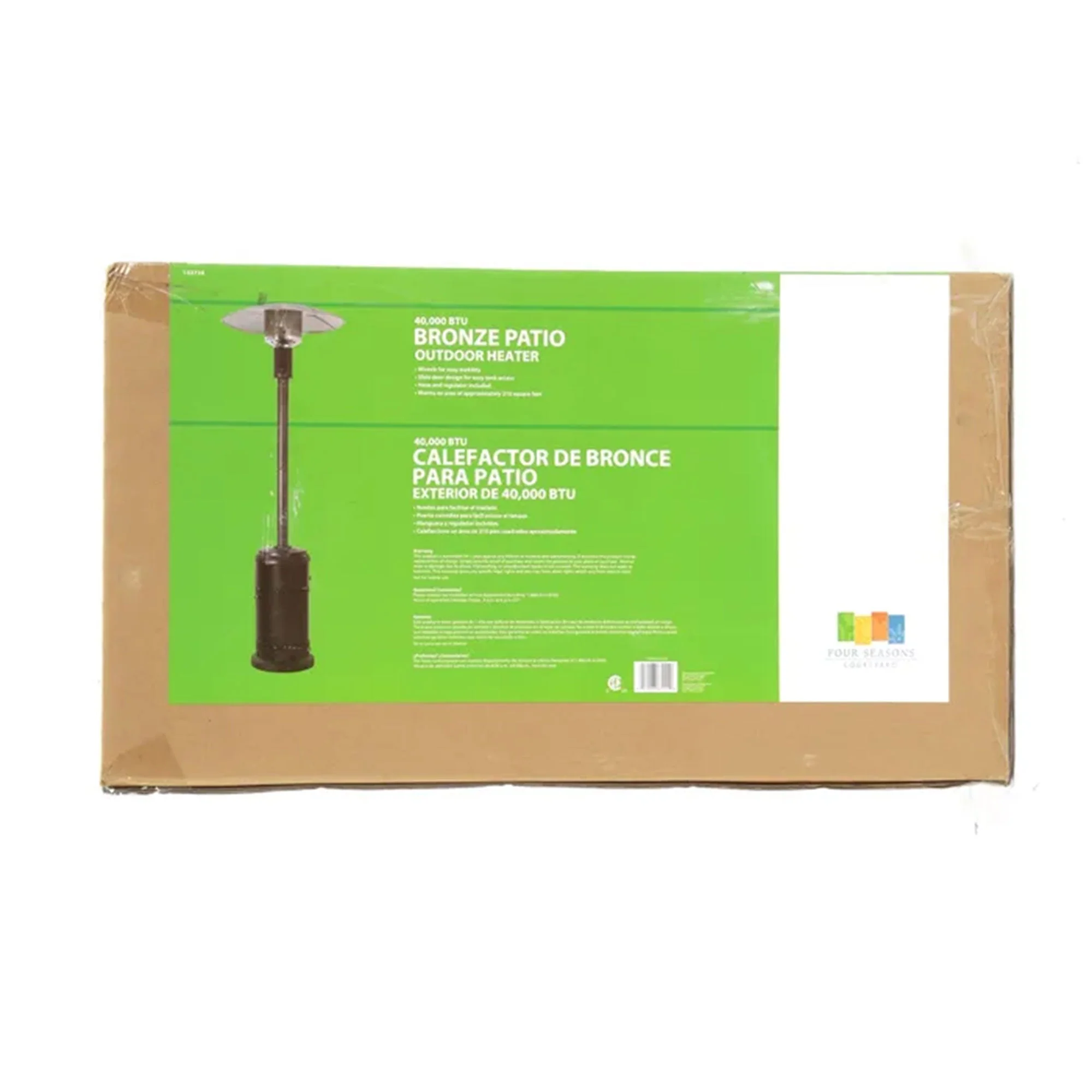 Four Seasons Courtyard 40,000 BTU Steel Outdoor Patio Heater, Bronze Finish - Image 9