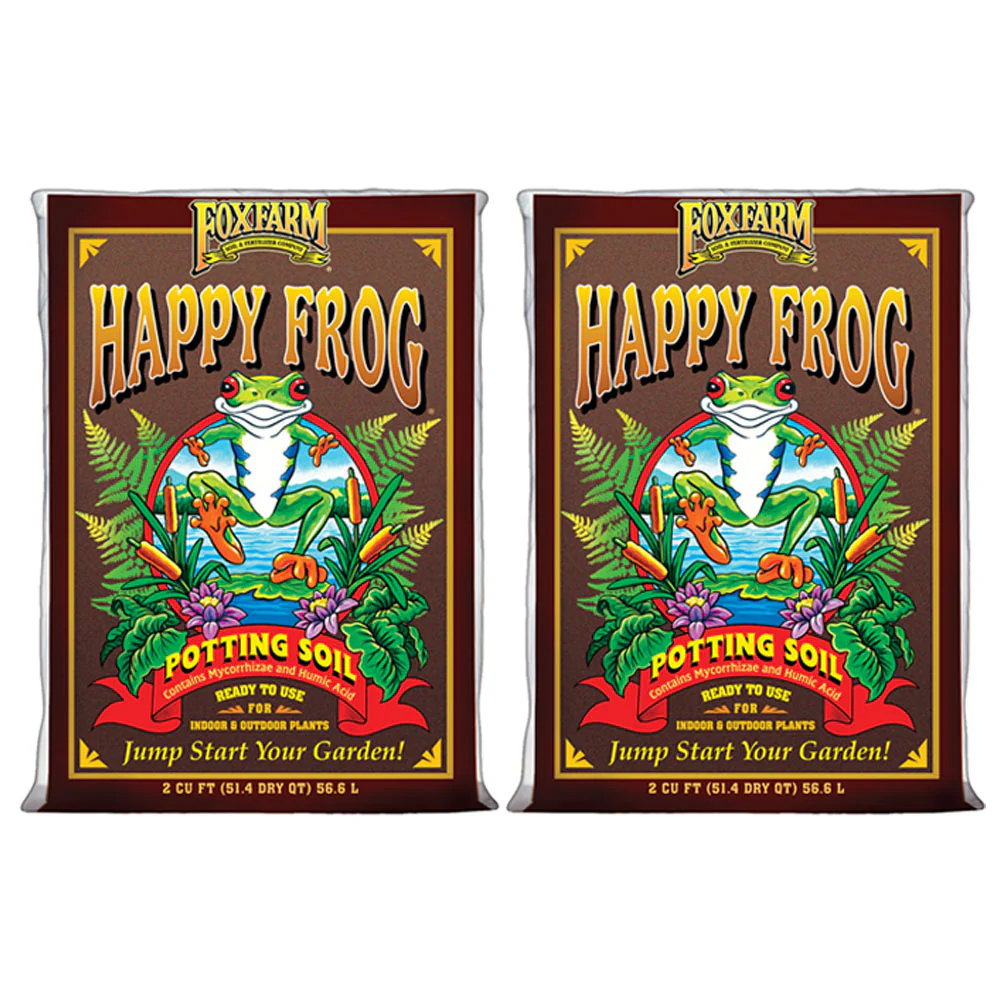 Foxfarm (2)FX14047+FX14000 Happy Frog Organic Mix & Ocean Forest Plant Soil Mix - Image 2