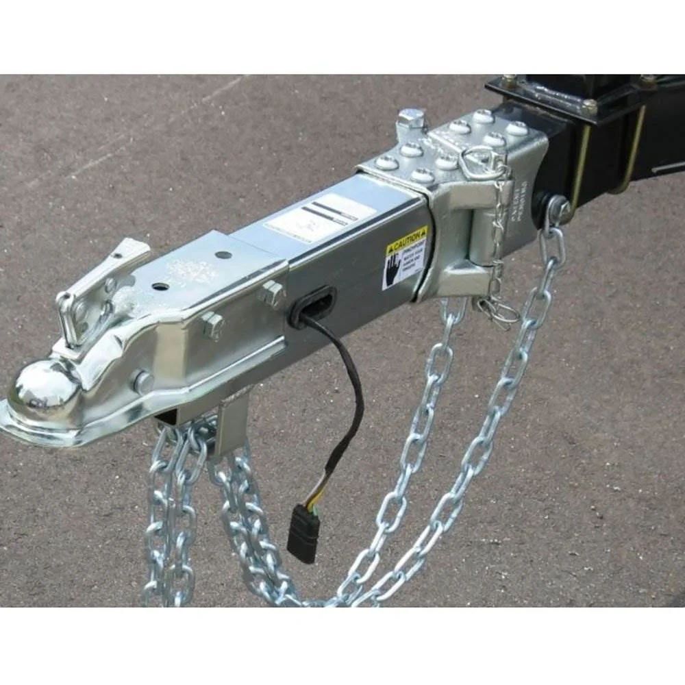 Fulton 2 x 3" 5000 Pound Max Load Trailer Tongue Bolt On Fold Away Hinge Kit - Image 3