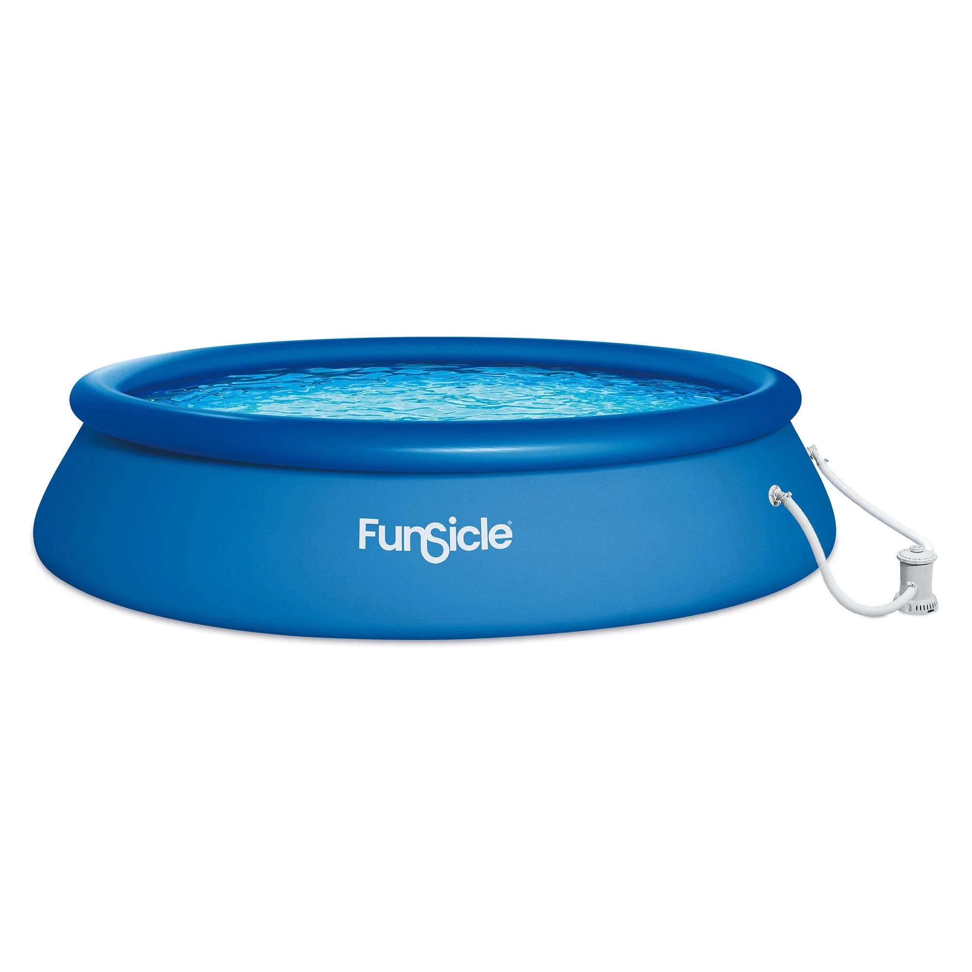 Funsicle 36” SureStep 3 Stair Pool Ladder w/ 10' x 30" QuickSet Pool with Pump - Image 3