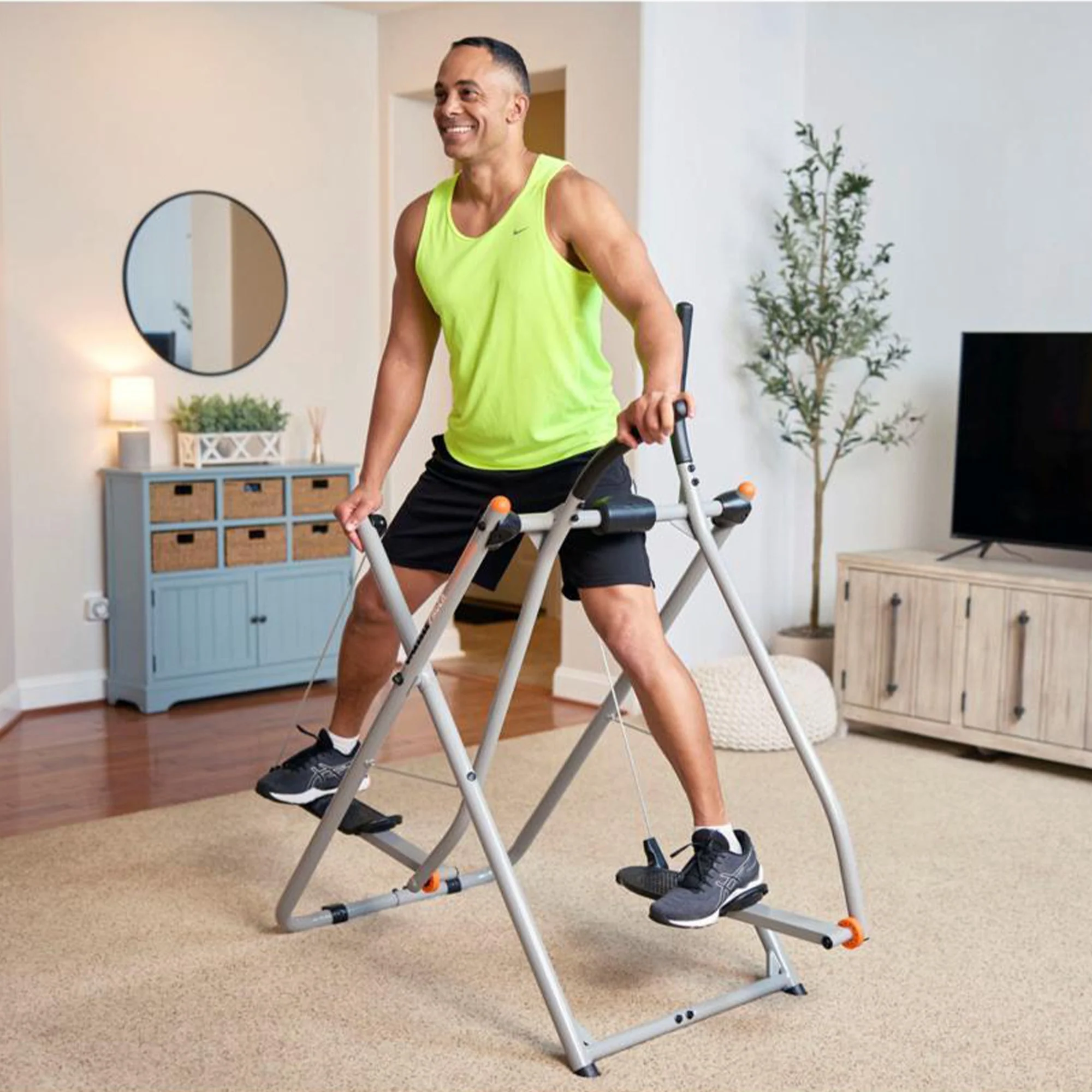 Gazelle Tony Little Pacer Total Body Fitness Workout Exercise Elliptical Glider - Image 10