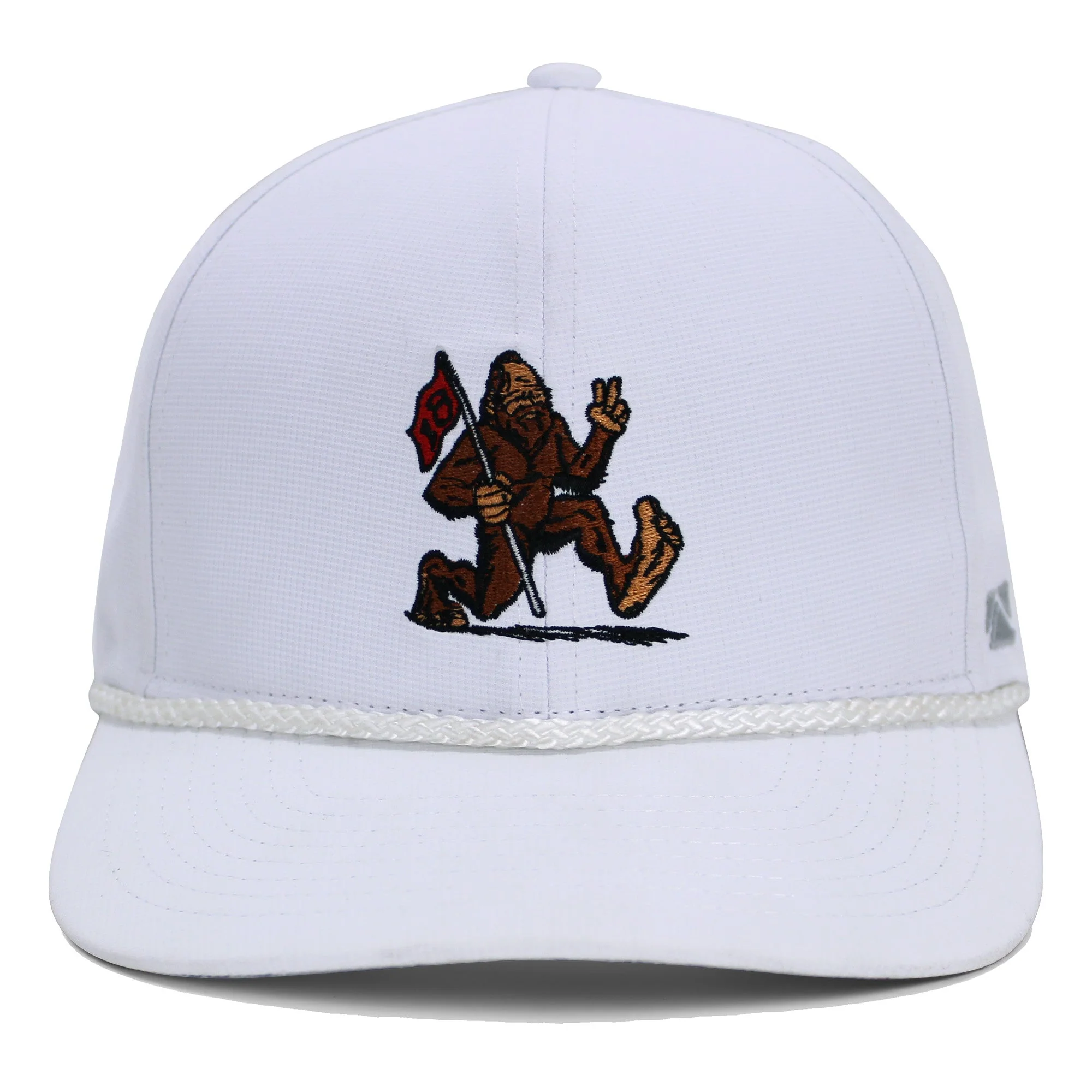 Golf Sasquatch Bigfoot Final Hole Performance Rope Cap - Image 2