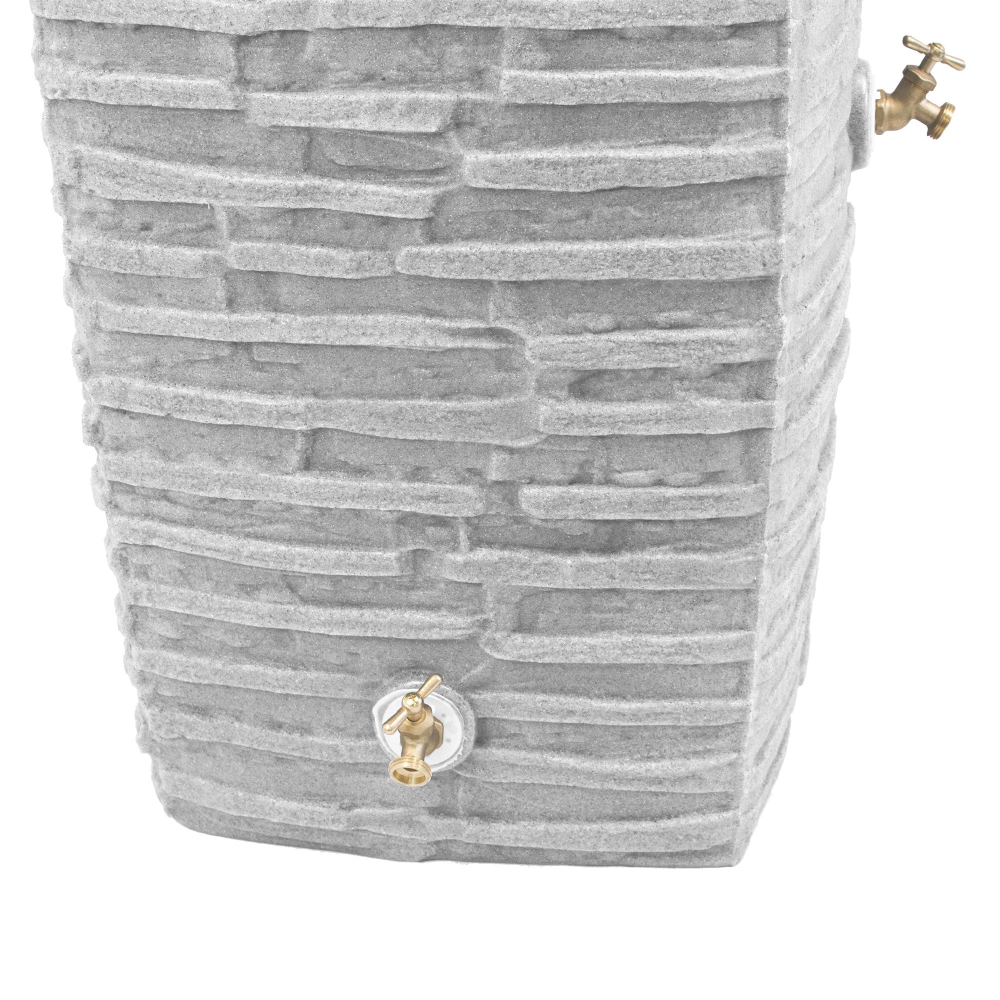 Good Ideas Impressions Riverwalk 50 Gallon Rain Saver, Light Granite (3 Pack) - Image 7