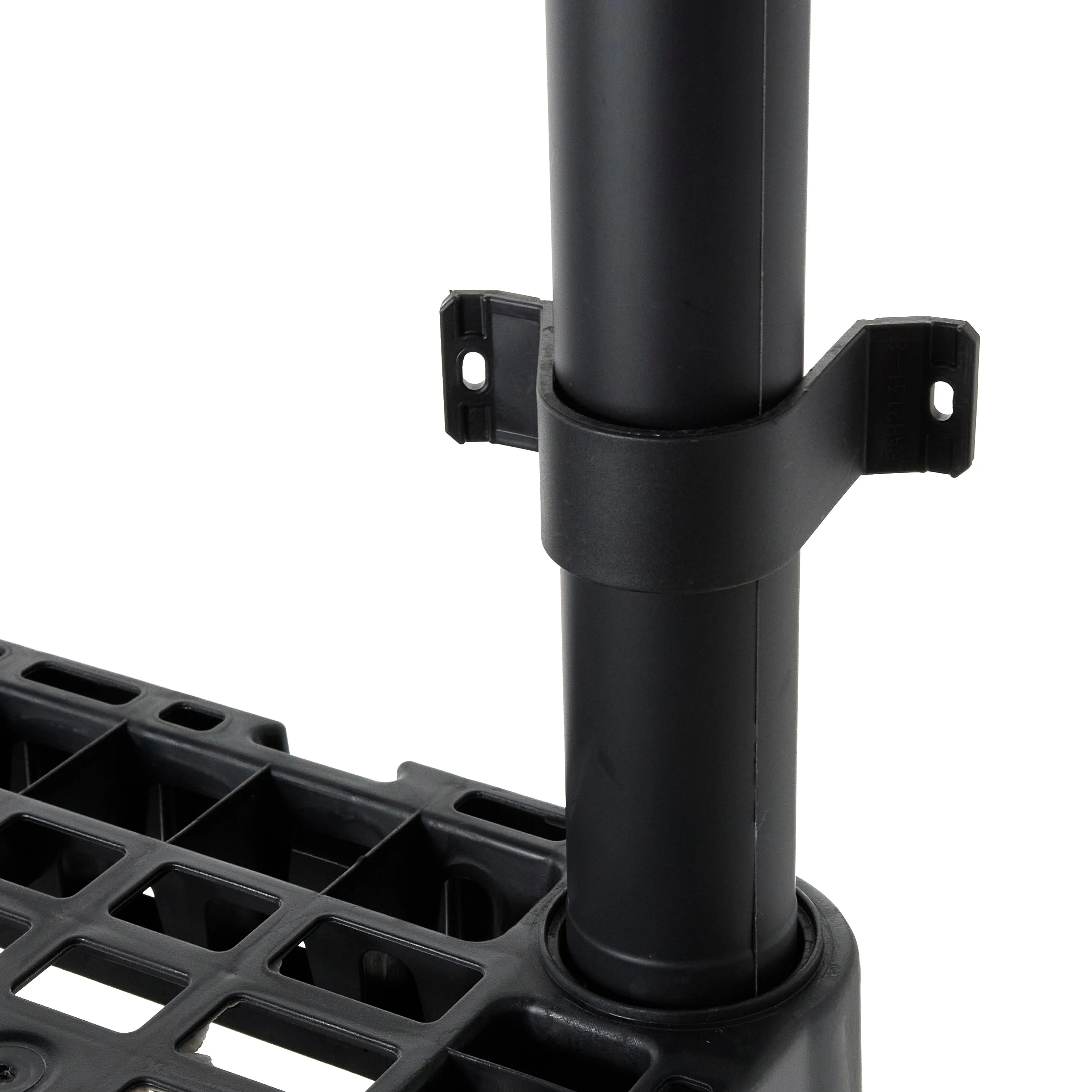 Gracious Living 5 Shelf Knect-A-Shelf Ventilated Heavy Duty Storage, Black 2Pack - Image 10