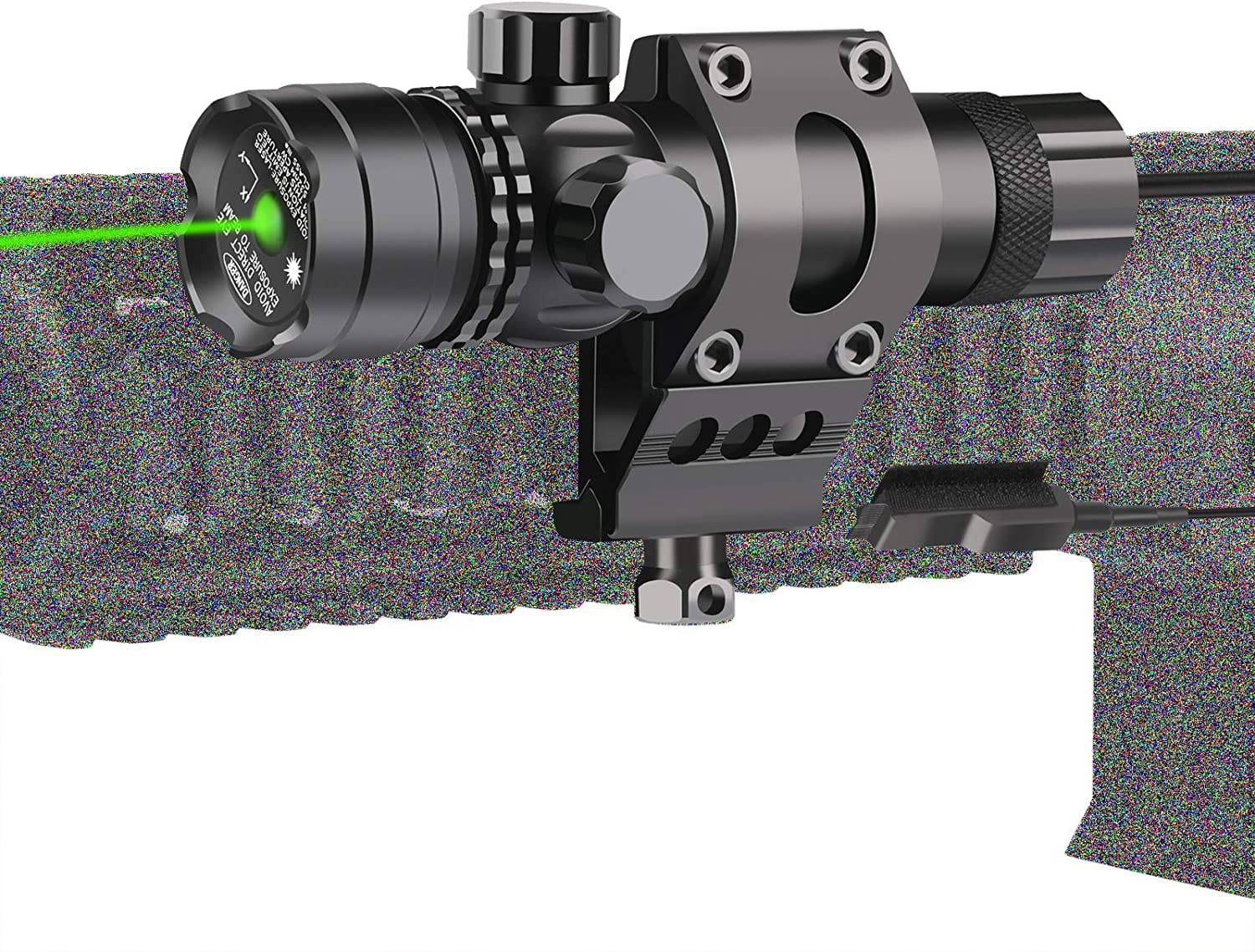 Green/Red Laser with 20mm Mount and Pressure Switch - Image 6