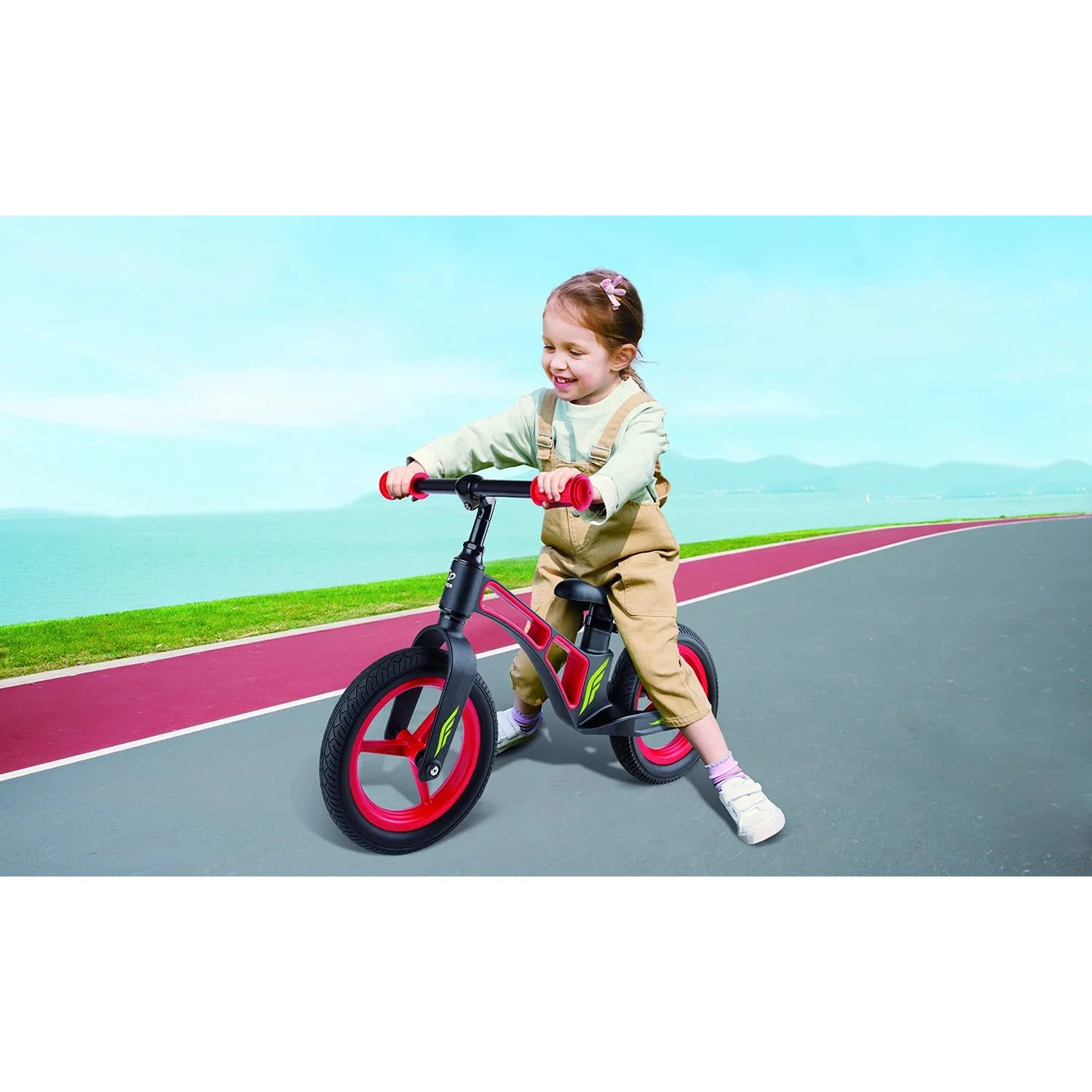 Hape New Explorer Balance Bike with Magnesium Frame, Red, Kids Ages 3 to 5 Years - Image 5