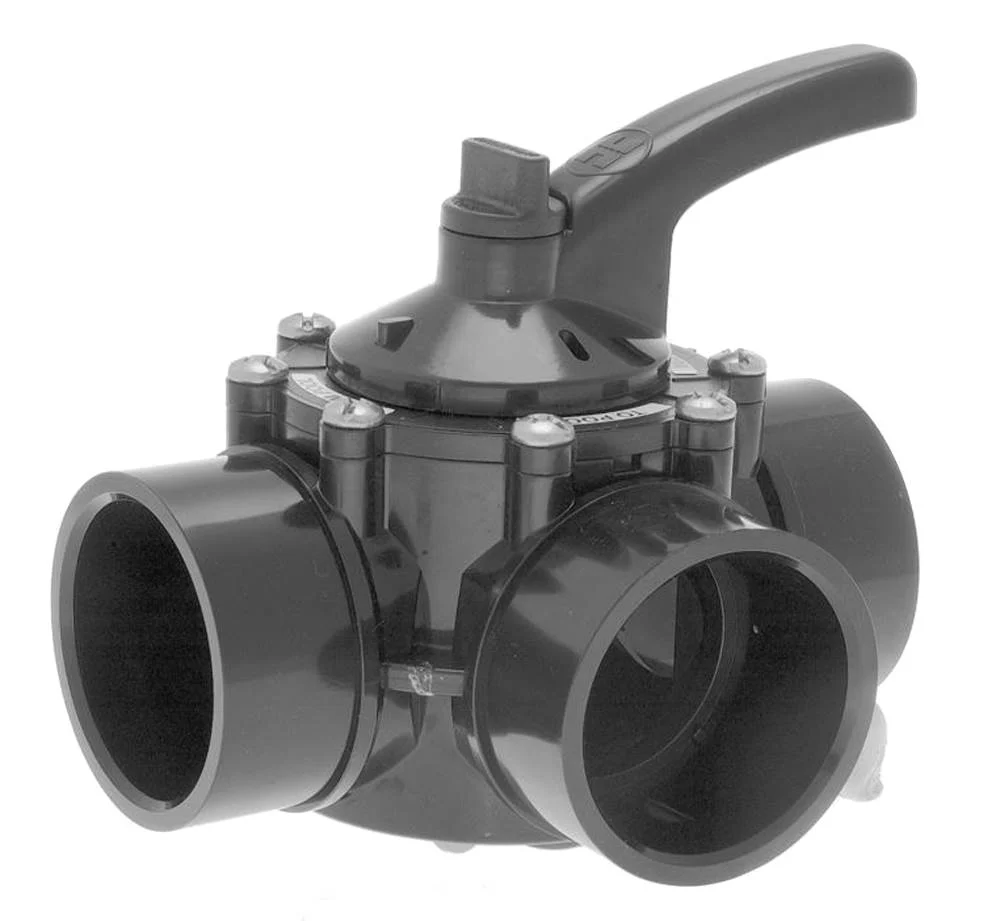 Hayward PSV Swimming Pool 3-Way 2" - 2-1/2" CPVC Water Diverter Valve (2 Pack) - Image 5