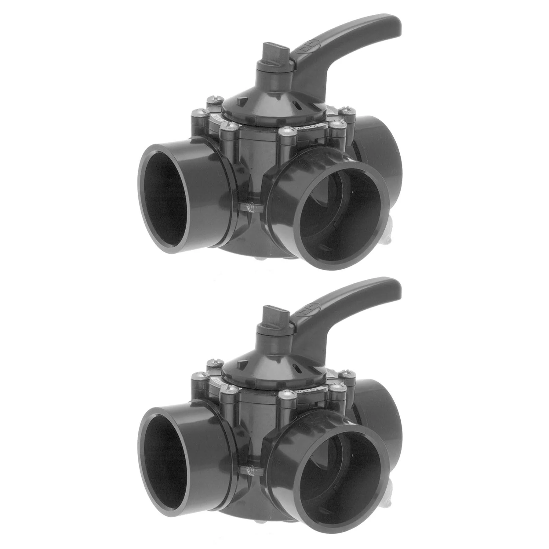 Hayward PSV Swimming Pool 3-Way 2" - 2-1/2" CPVC Water Diverter Valve (2 Pack) - Image 6