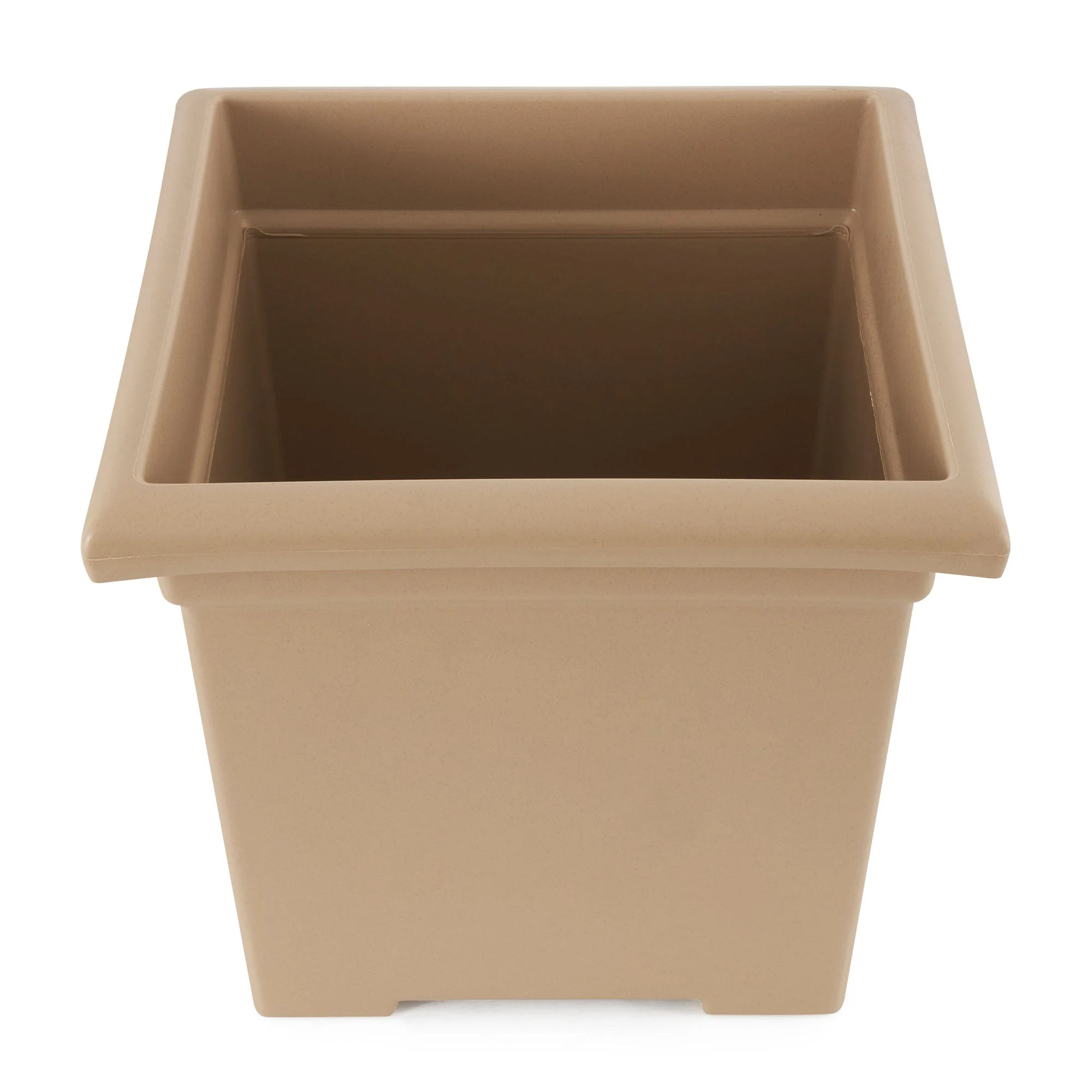 HC Companies 13.25" x 15.5" Outdoor Square Accent Planter, Sandstone (6 Pack) - Image 7