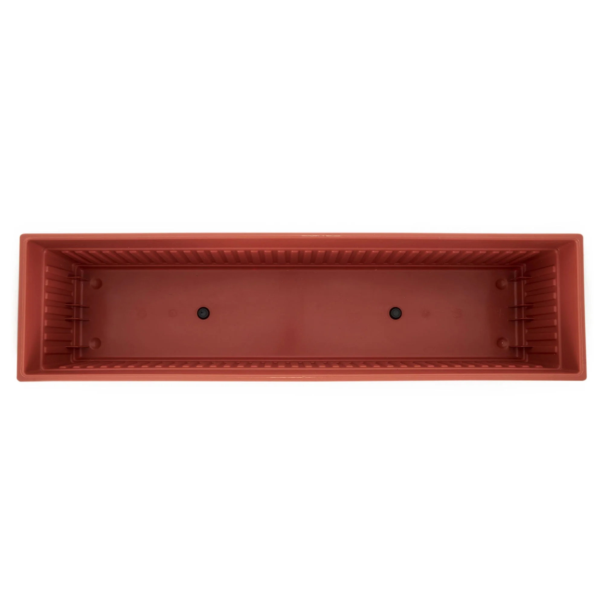 HC Companies 30 Inch Fluted Venetian Garden Flower Window Box, Clay (2 Pack) - Image 8