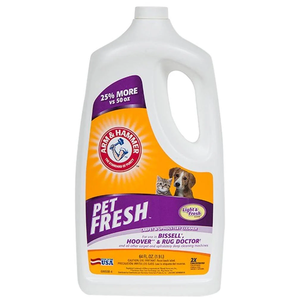 Hoover Dual Power Vac & Portable Carpet Cleaner & Arm & Hammer Pet Fresh Fluid - Image 3