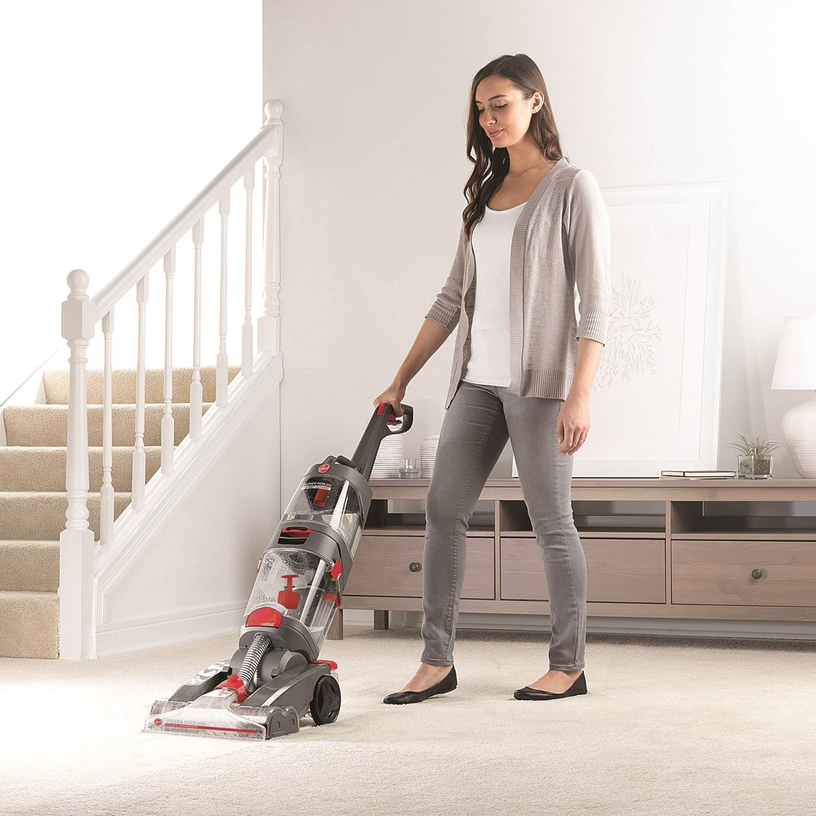 Hoover Dual Power Vac & Portable Carpet Cleaner & Arm & Hammer Pet Fresh Fluid - Image 6