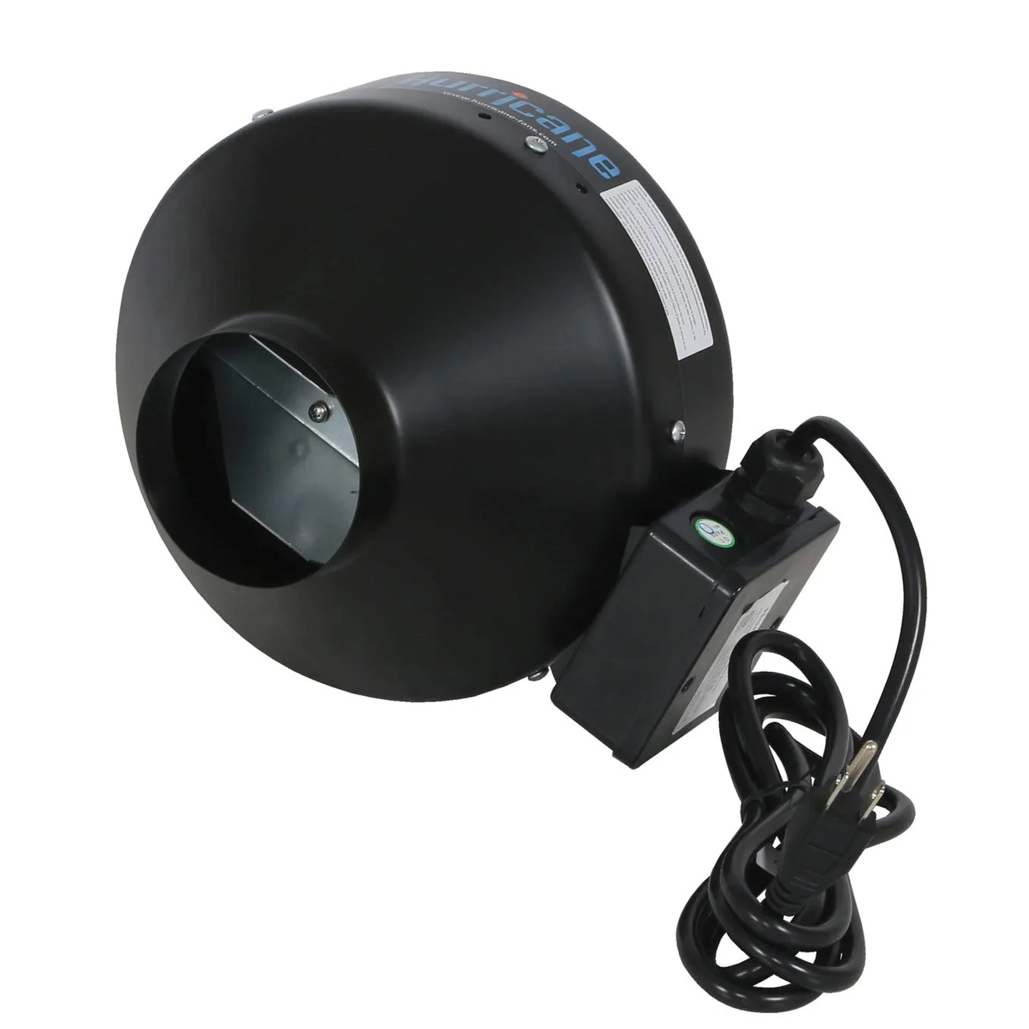 Hurricane 4" Commercial Grade Inline Wall Fan For HVAC & Ventilation (2 Pack) - Image 2