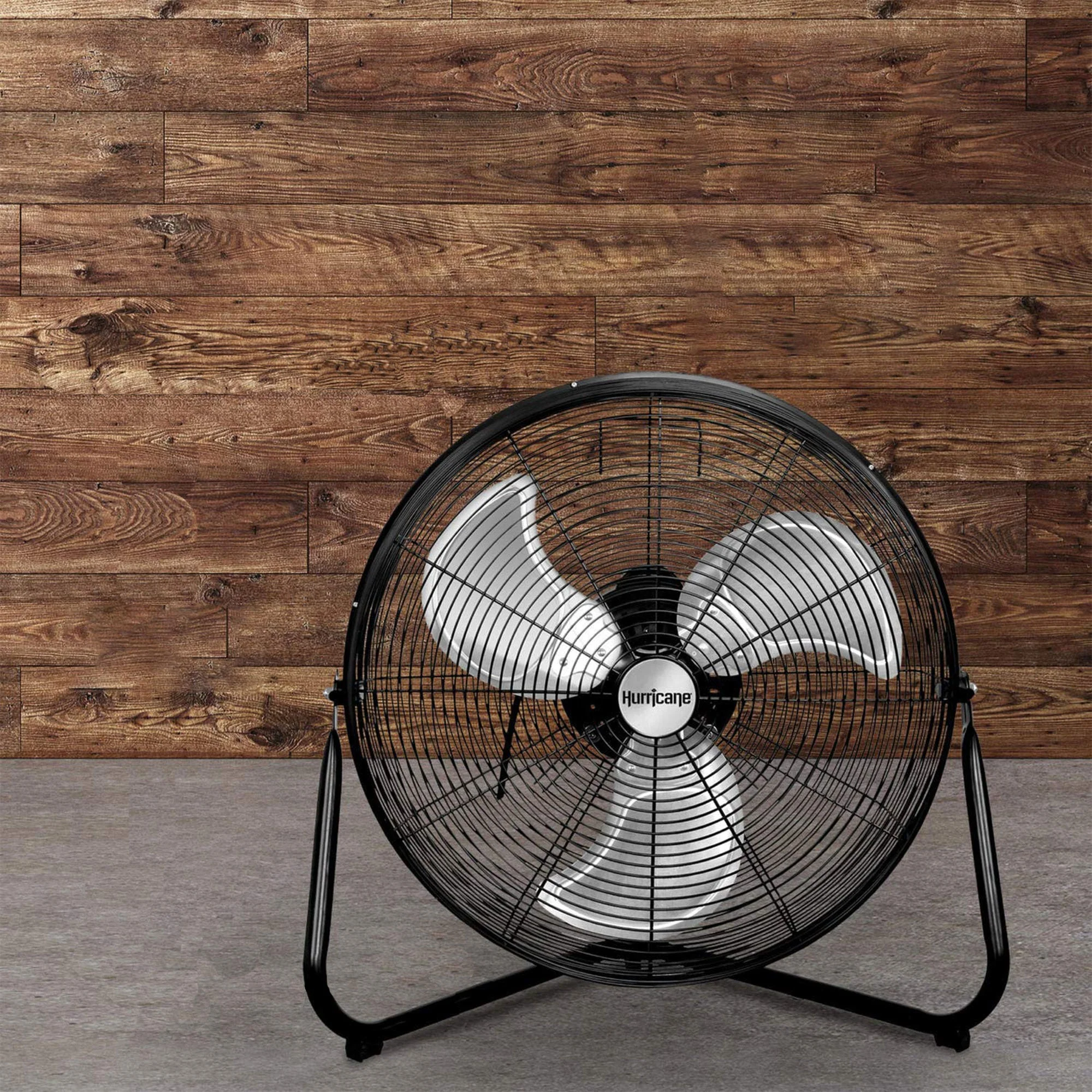 Hurricane Pro Series 20" High Velocity Metal Orbital Floor Fan, Black (2 Pack) - Image 7