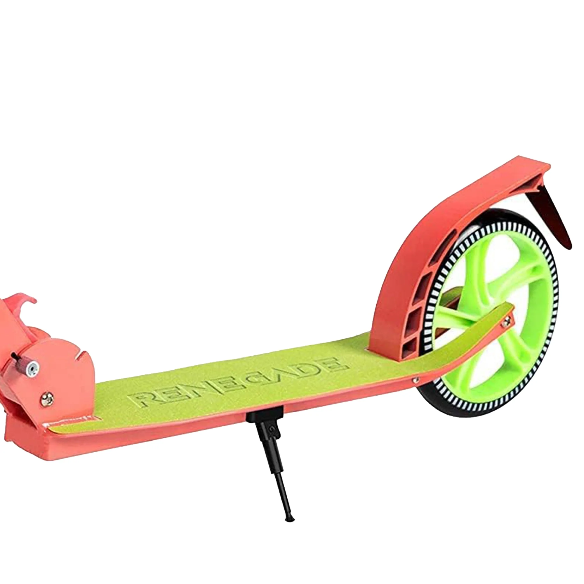 Hurtle Adjustable and Foldable Kick Scooter with High Impact Wheels, Watermelon - Image 12