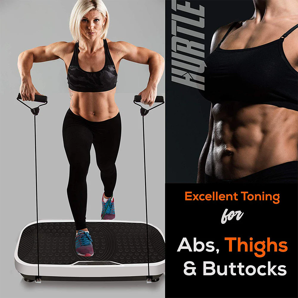 Hurtle HURVBTR36 Vibration Plate Machine for Home Body Exercise Workout Training - Image 4