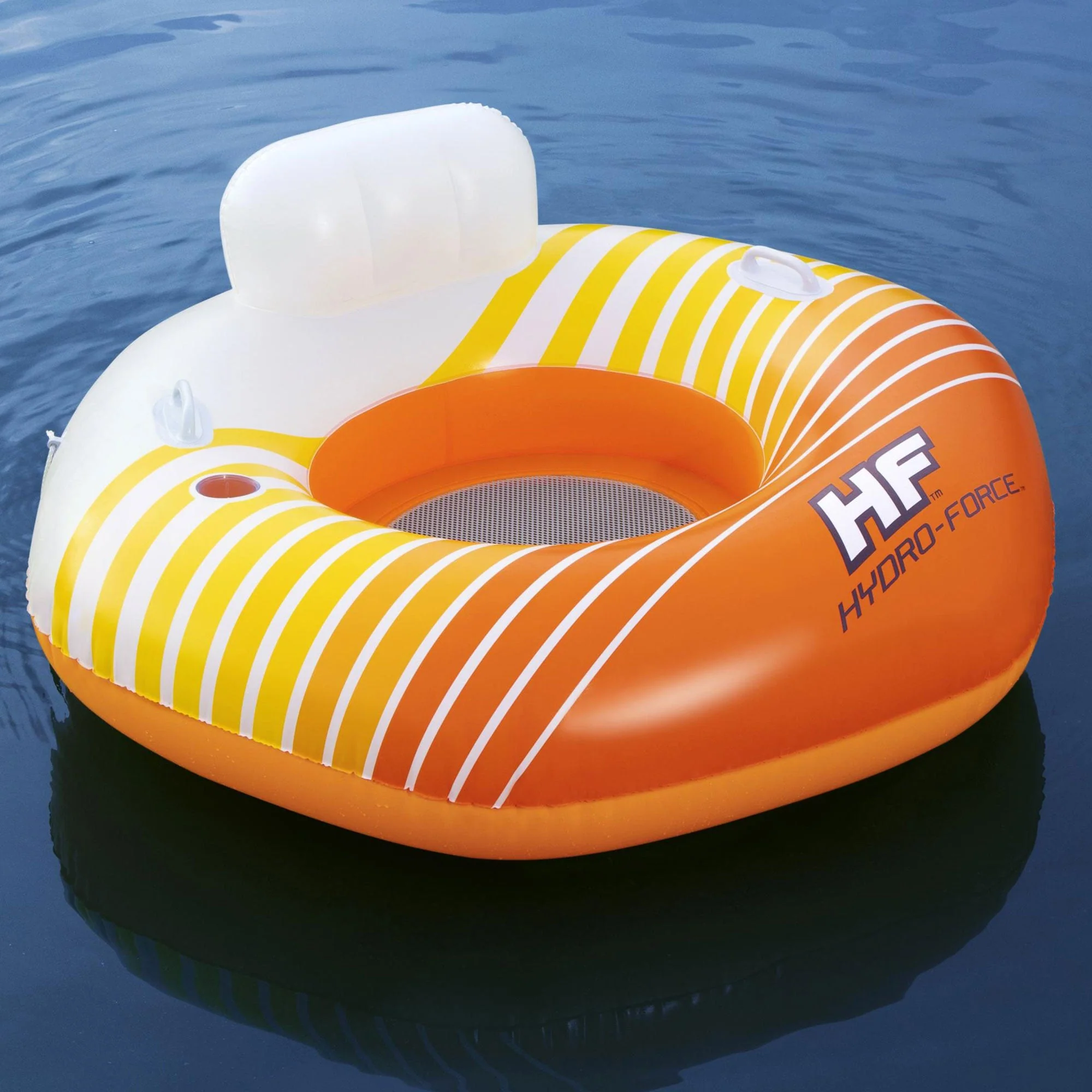Hydro-Force 43399E Sunkissed Swimming Pool, Lake, River, Beach Inflatable Tube - Image 6