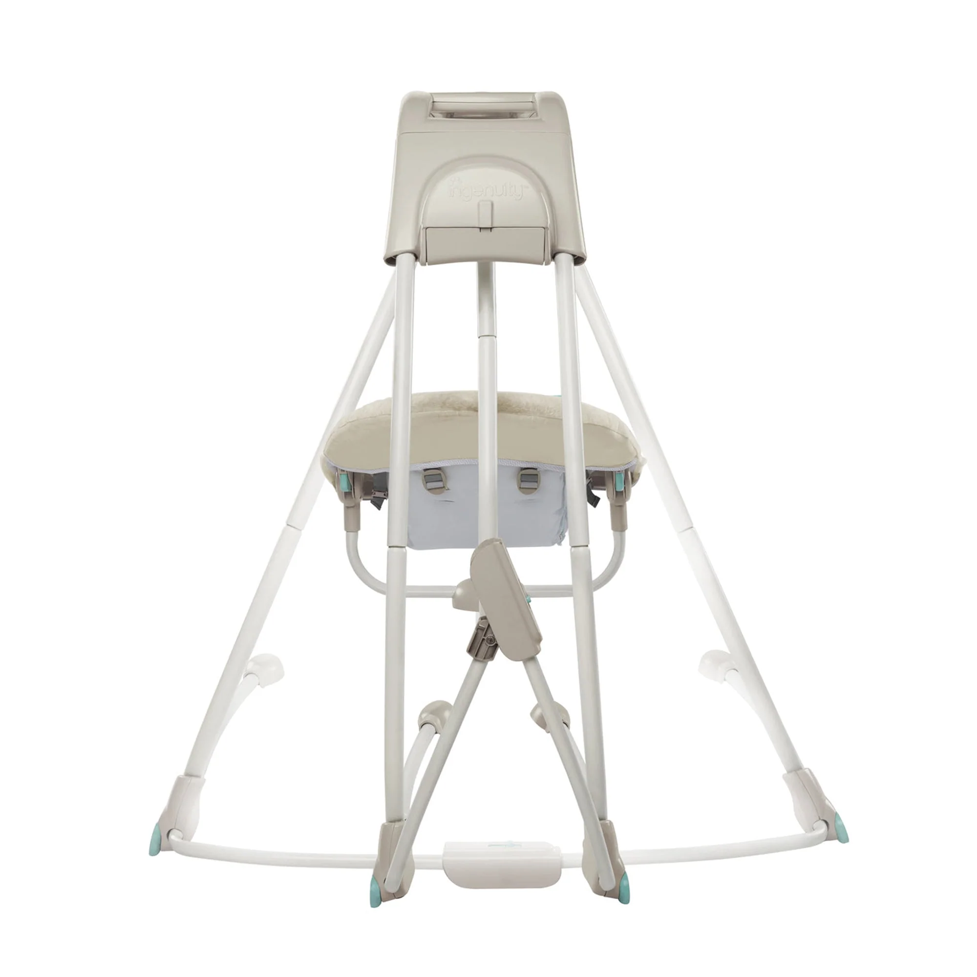 Ingenuity InLighten Baby Electric Cradling Swing Rocker Chair, Flora the Unicorn - Image 2
