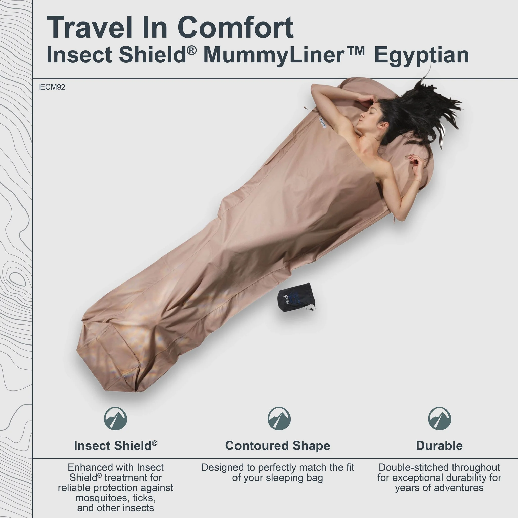 Insect Shield® MummyLiner™ Egyptian Cotton - Image 2