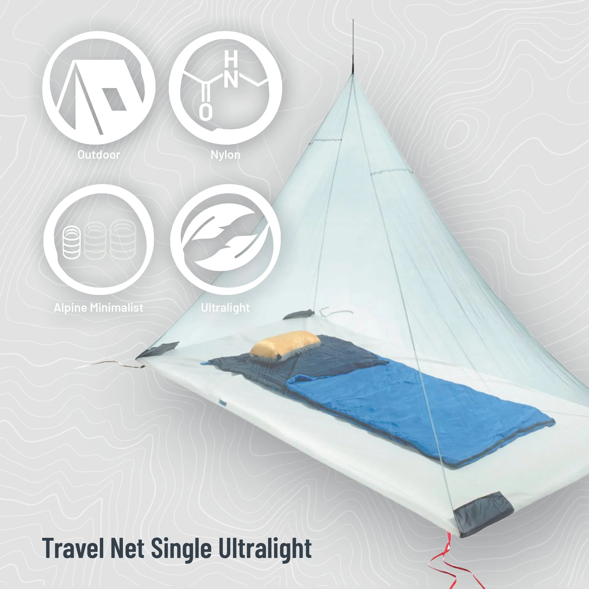 Insect Travel Net Ultralight Single - Image 4