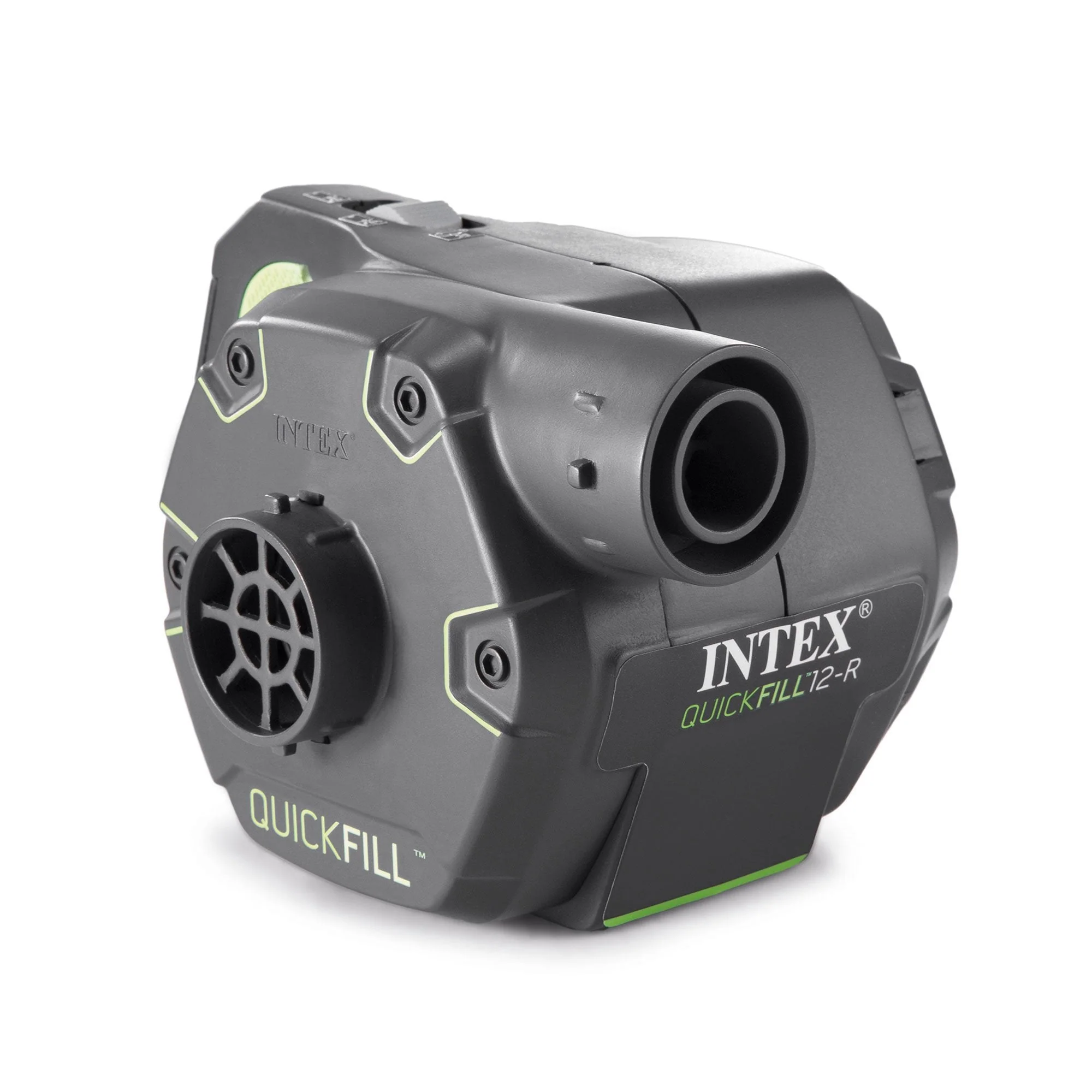 Intex 120 V Quick Fill Cordless Rechargeable Inflatable Air Bed Pump (2 Pack) - Image 2