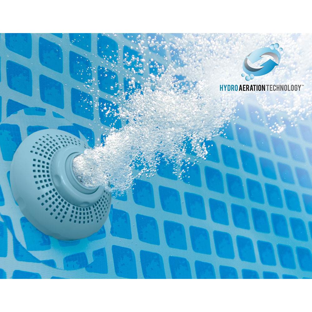 Intex 16.5ft x 9ft x 48in Oval Prism Pool and Cleaning Kit with Skimmer - Image 3