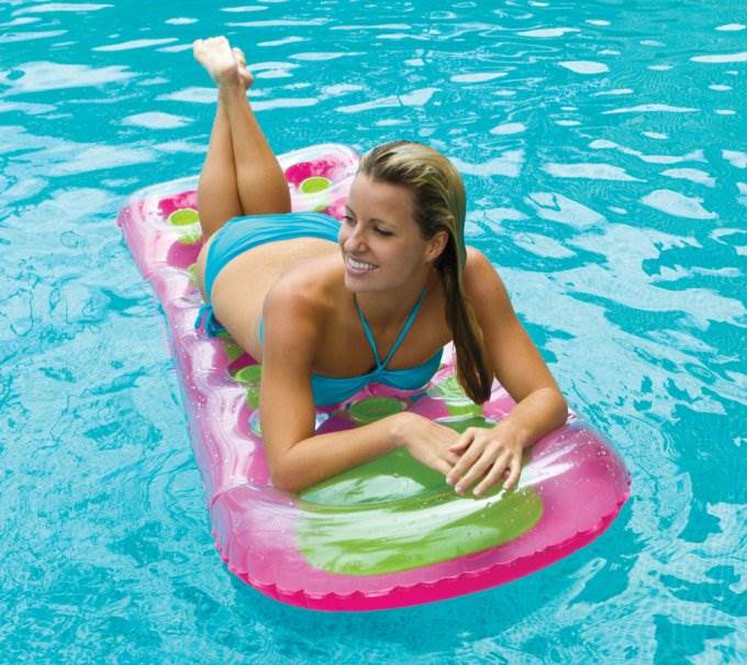 Intex 18-Pocket Suntanner Lounge Floating Lounger - (Set of 8) | 59895EP - Image 4