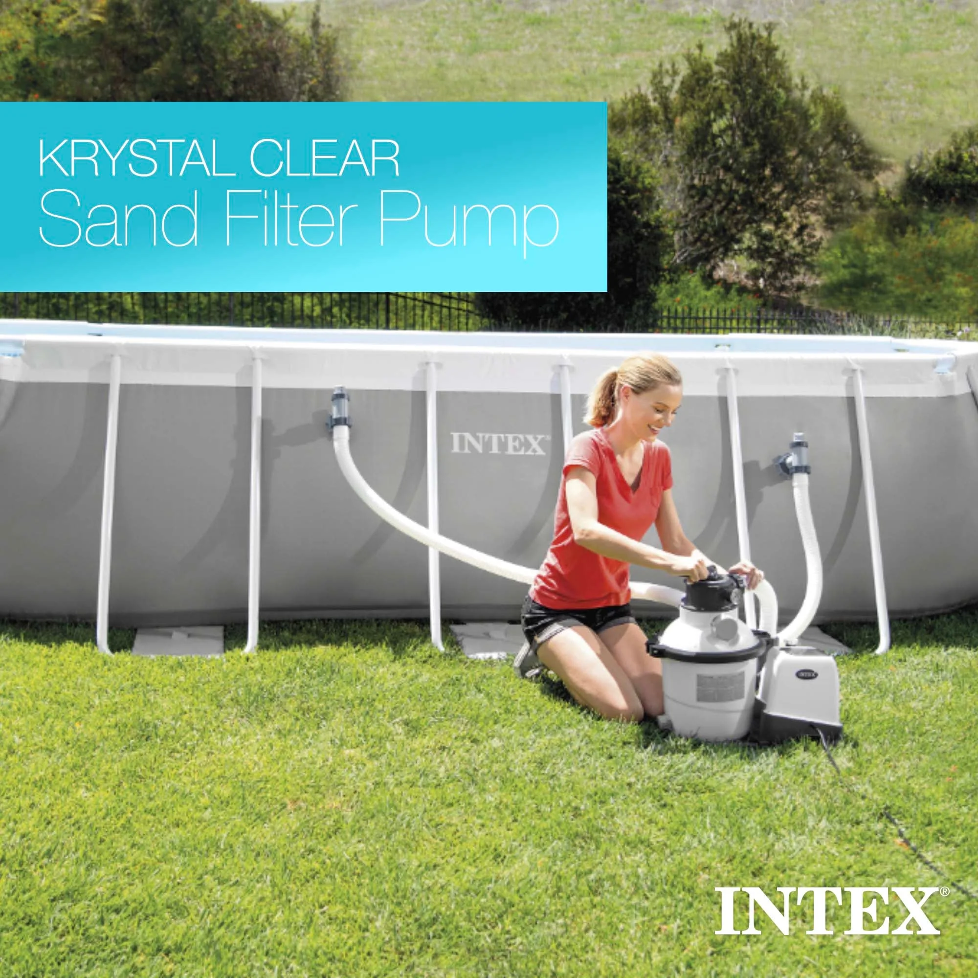 Intex 26647EG 2800 GPH Sand Filter Pump with Automatic Timer - Image 6