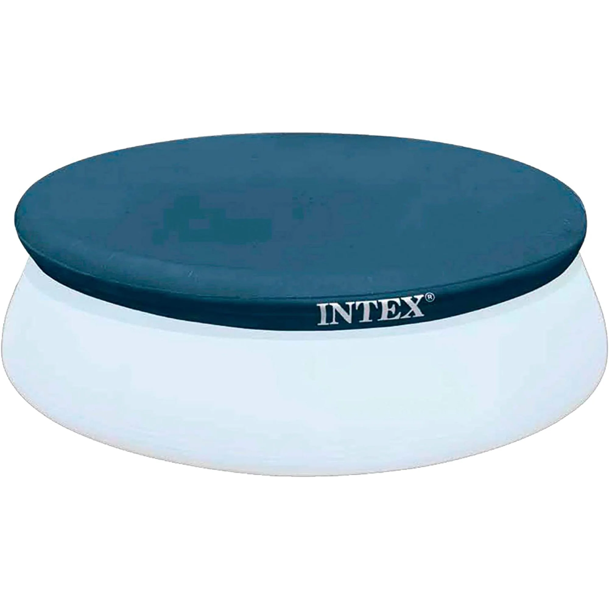 Intex 8' Round Cover for Above Ground Pools with 7" Floating Chlorine Dispenser - Image 2