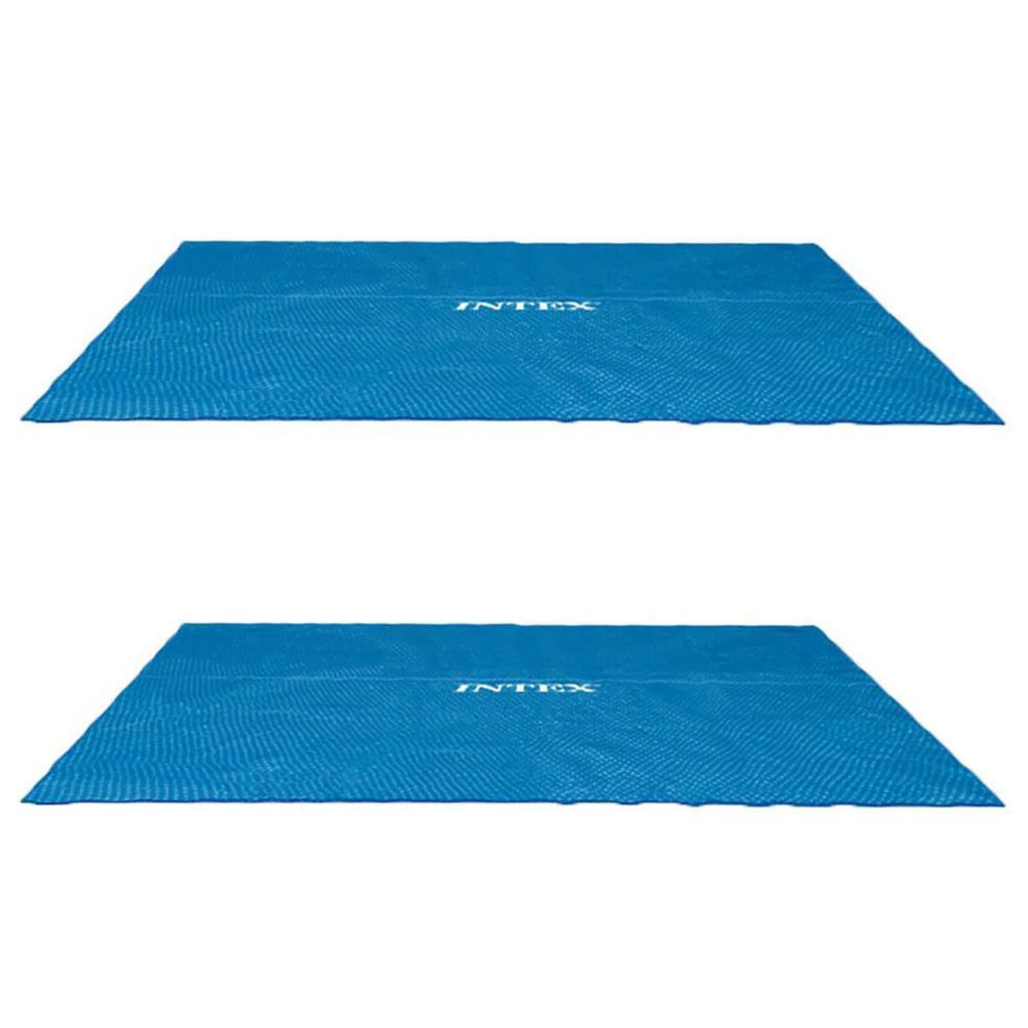 Intex 9 x 18 Foot Rectangular Solar Frame Set Swimming Pool Cover (2 Pack) - Image 8