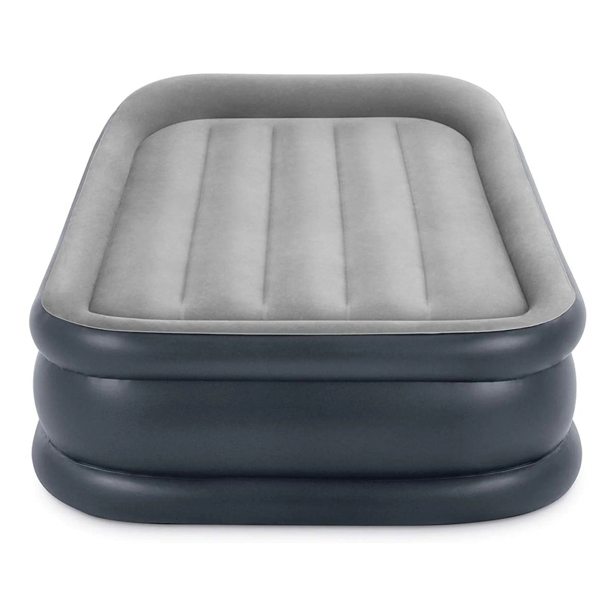 Intex Dura Beam Deluxe Pillow Raised Airbed Mattress w/ Built In Pump, Twin, 2 Pack - Image 9