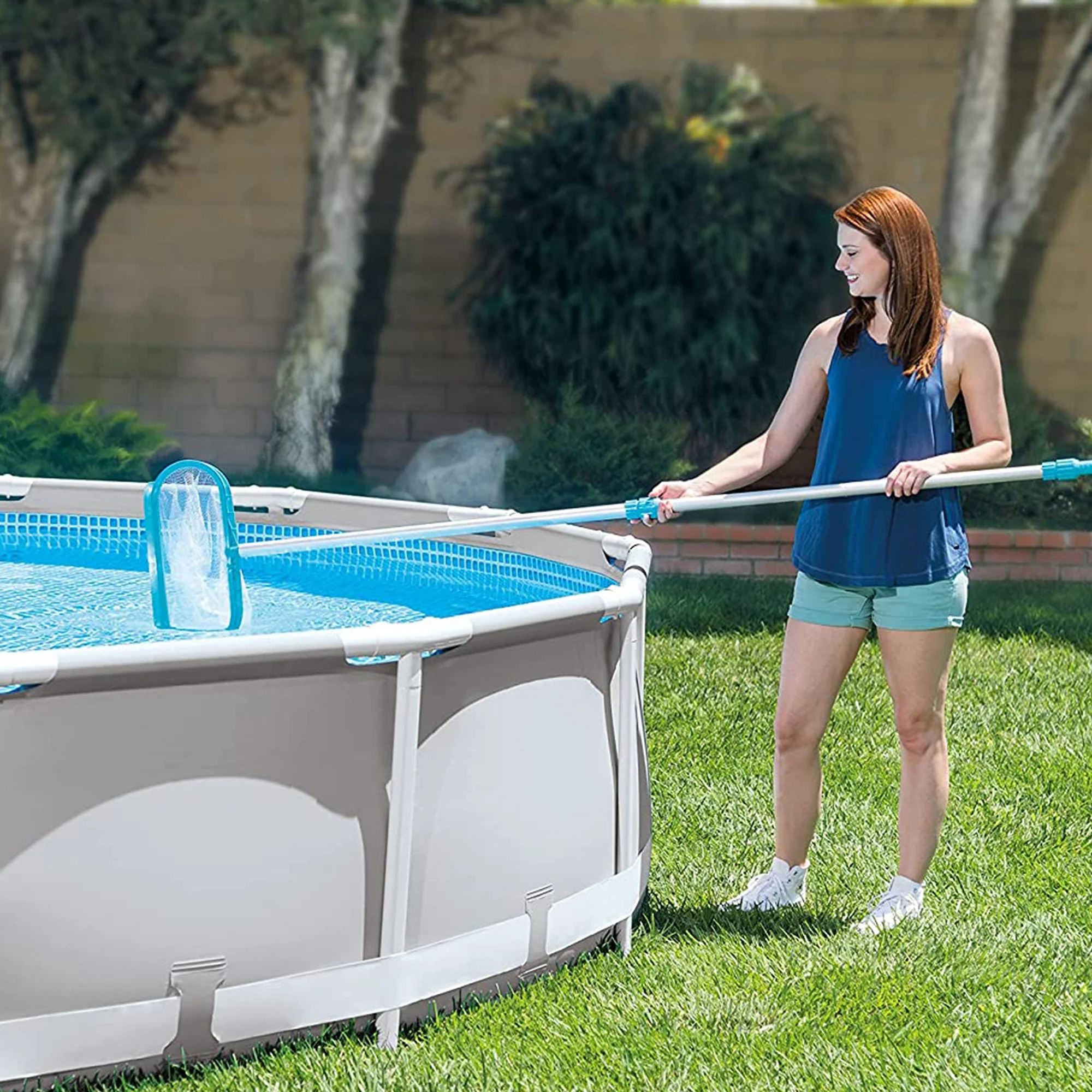 Intex Easy Set 18' x 48" Inflatable Pool Set with Pump, Ladder & Maintenance Kit - Image 9