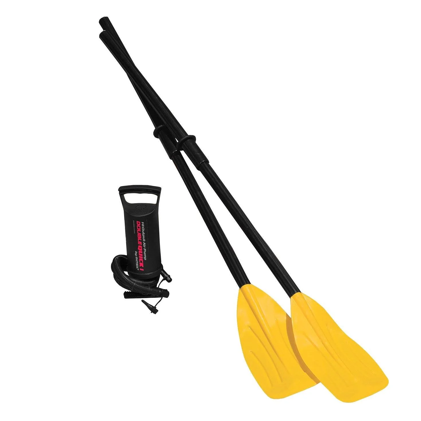 Intex Explorer 300 Inflatable Fishing 3 Person Raft Boat w/ Pump & Oars (3 Pack) - Image 5