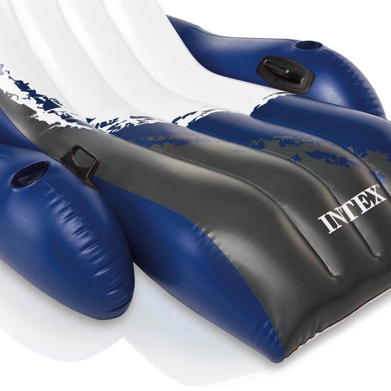 intex Floating Lounge Pool Recliner Lounger with Cup Holders | 58868EP - Image 4