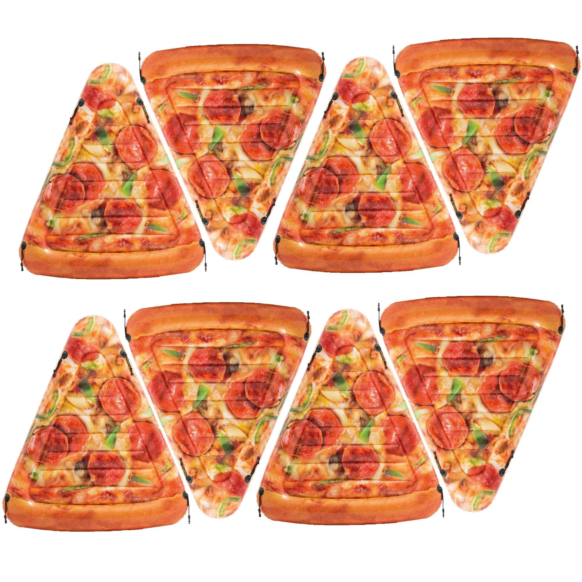 Intex Giant Inflatable Pizza Slice Float For Beach or Swimming Pool (8 Pack) - Image 6