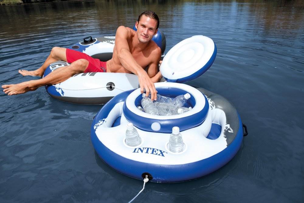 Intex Mega Chill Inflatable Floating Beverage Cooler | 56822EP - Image 4